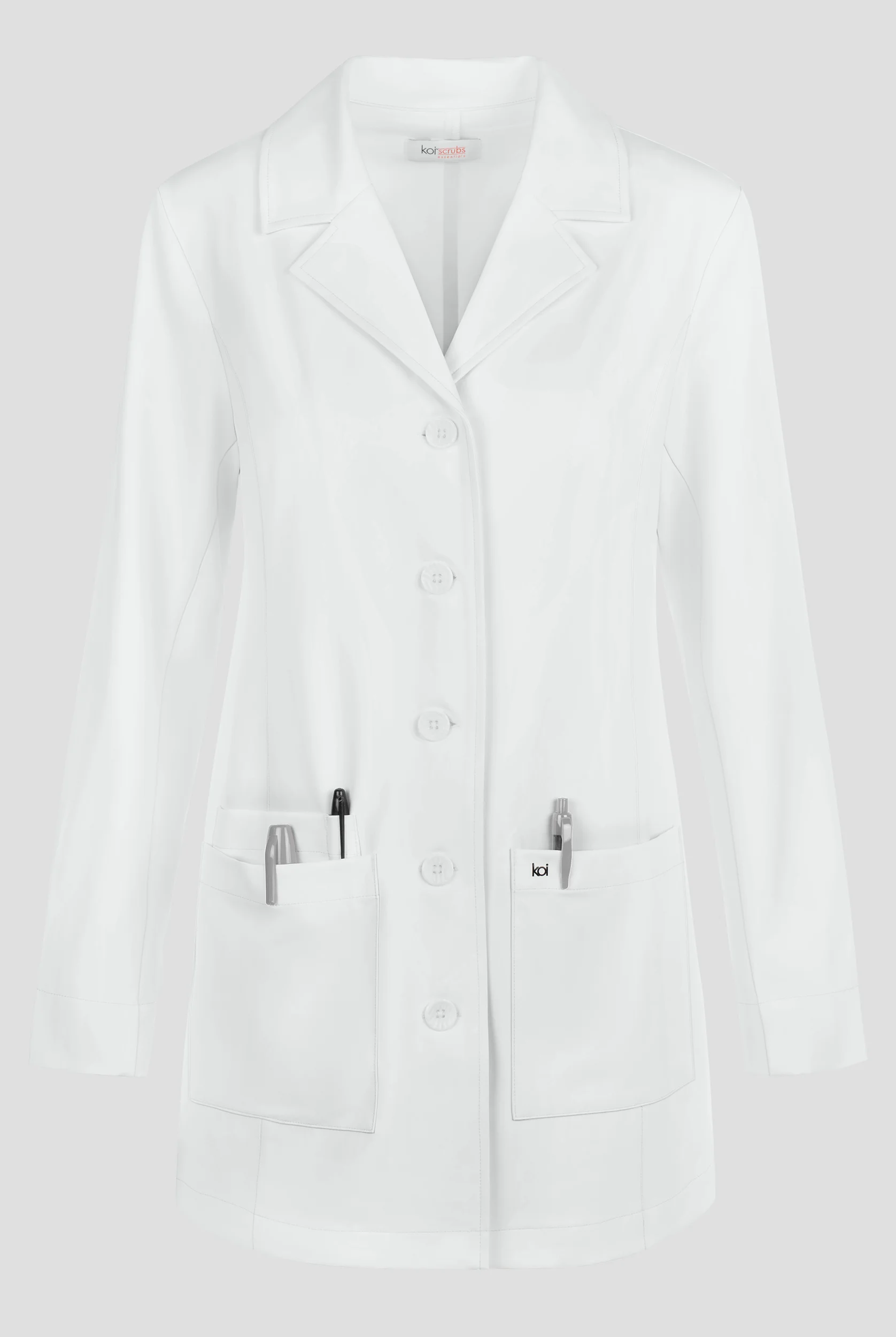 Koi Essentials Hema Women's 31 1/2" 4-Pocket Lab Coat