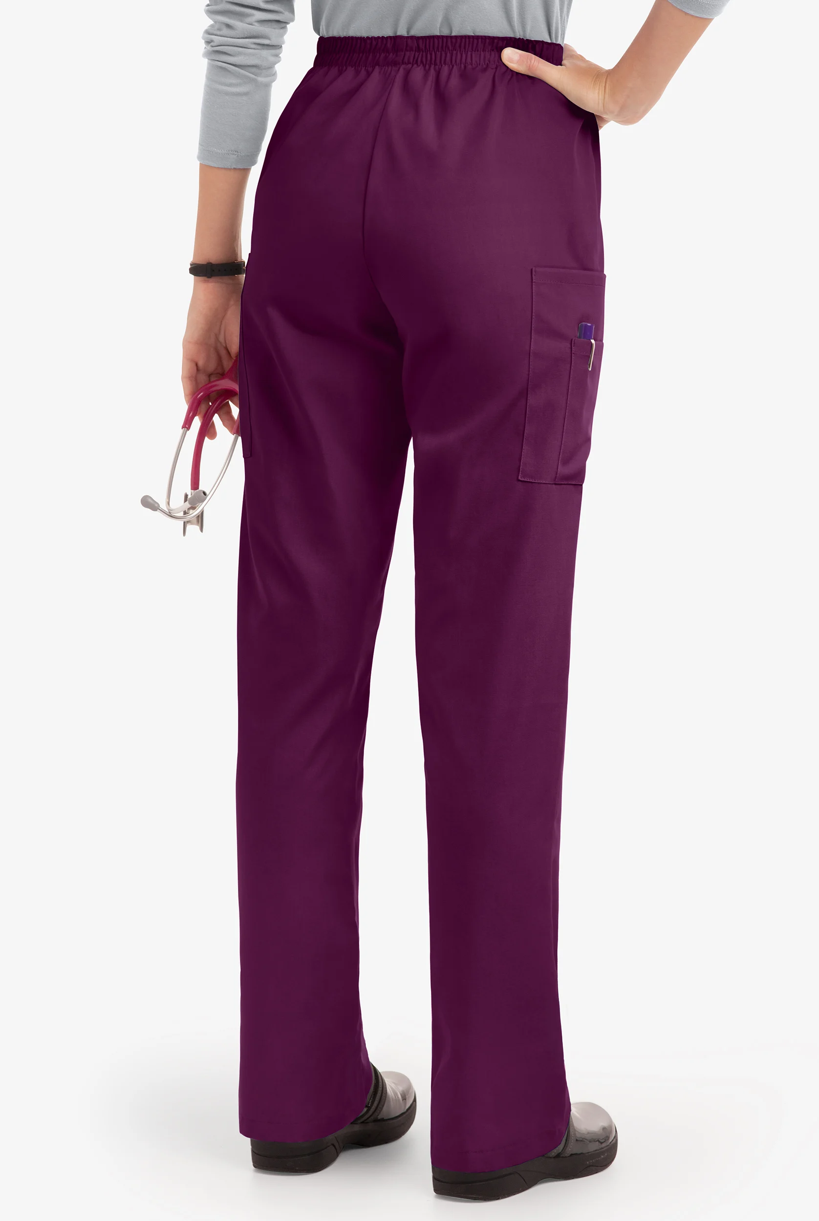 UA Best Buy Scrubs Women's 3-Pocket Elastic Waist Tapered Pants
