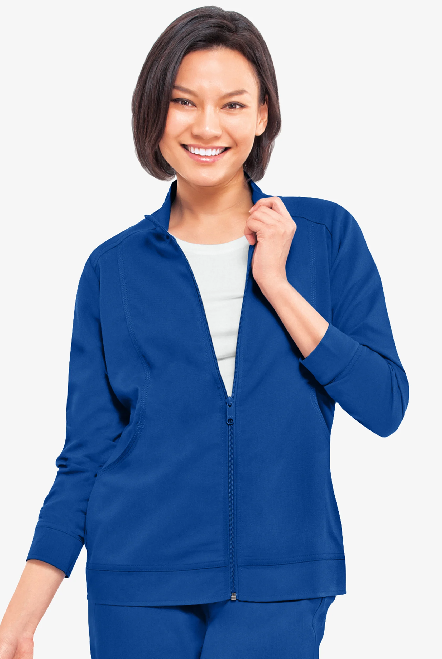 Healing Hands Purple Label Dakota Women's 2-Pocket STRETCH Scrub Jacket