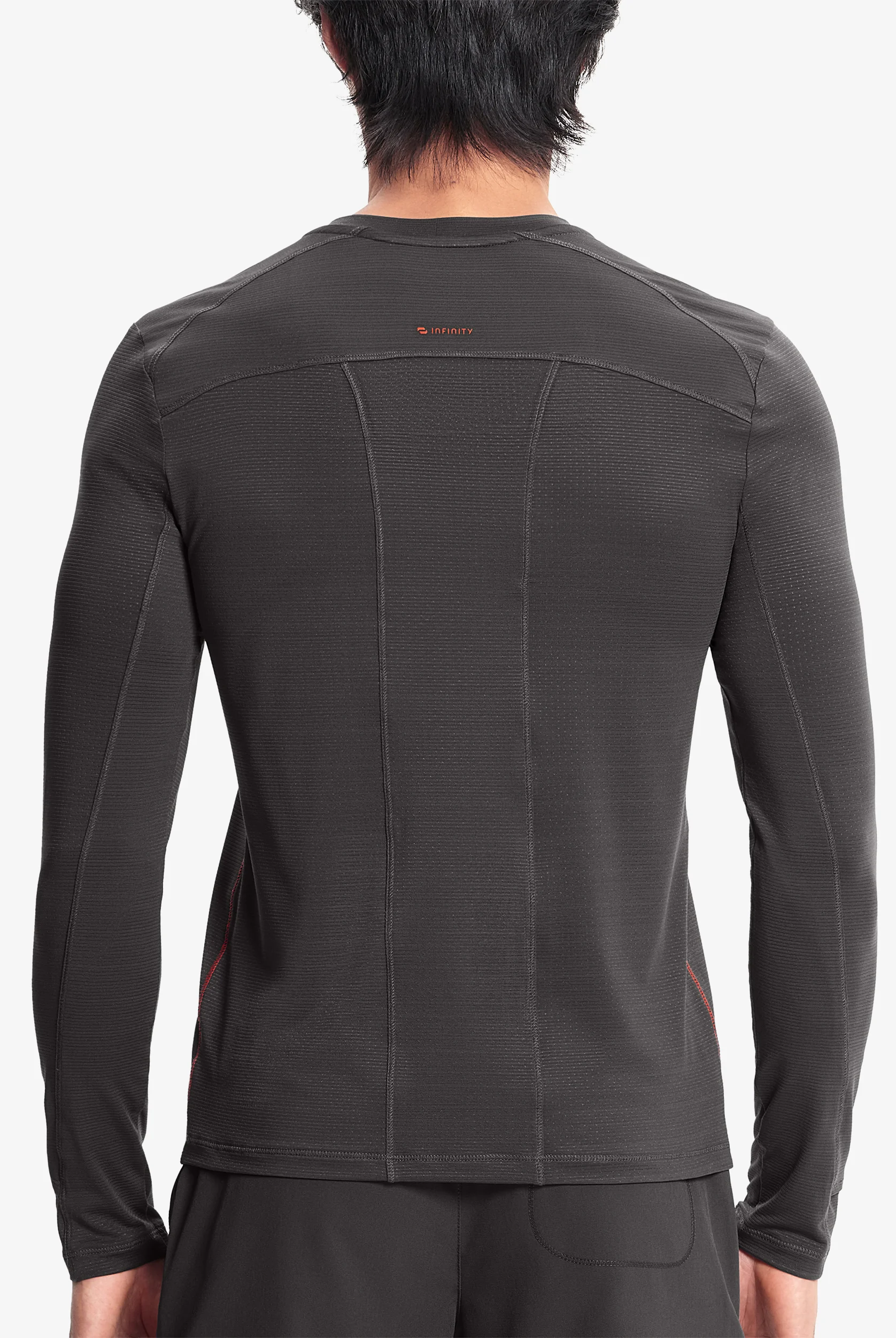 Infinity GNR8 Men's Performance STRETCH Stylized Contrast Seams Long Sleeve Underscrub