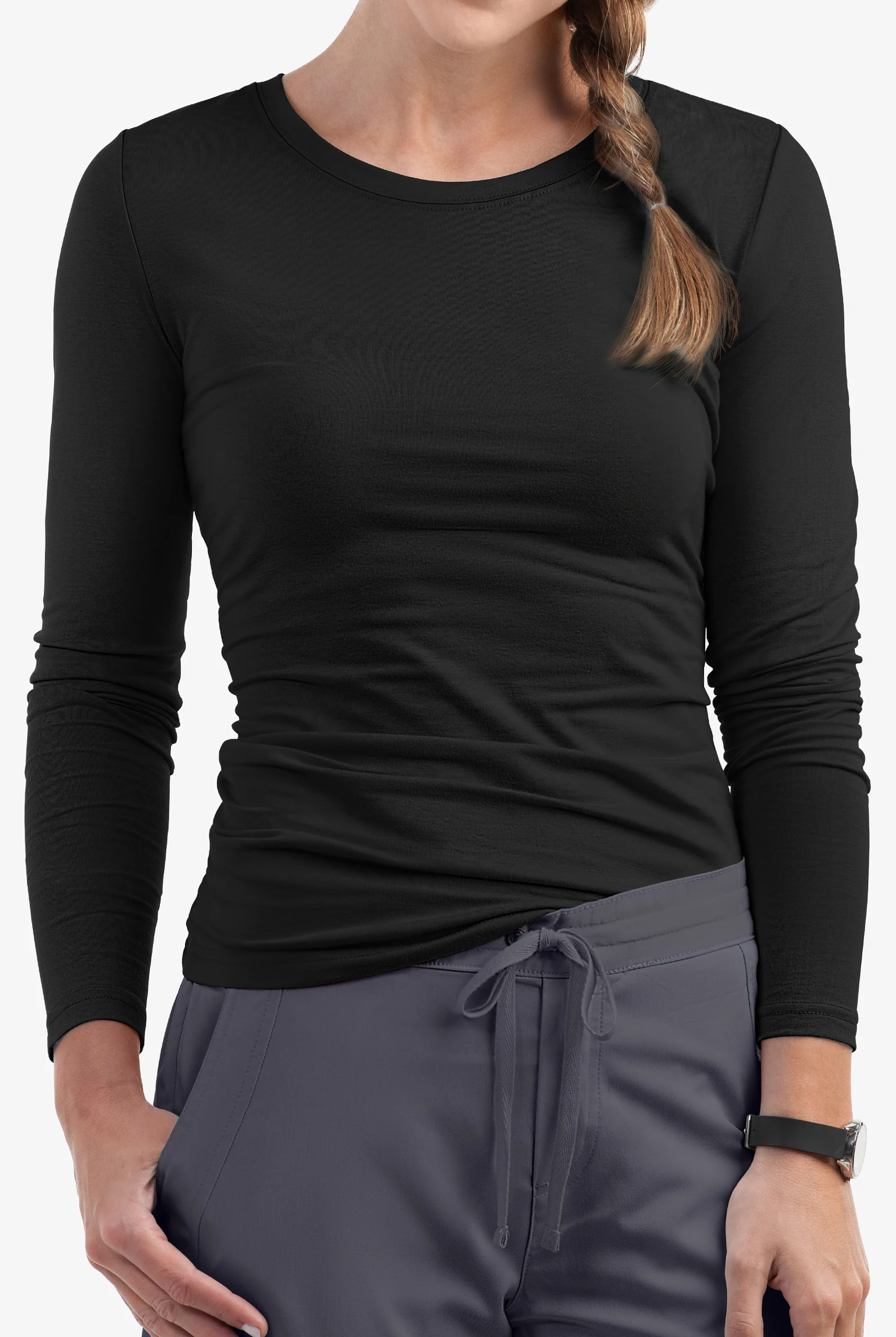 Healing Hands Melissa Women's STRETCH Long Sleeve Knit Underscrub