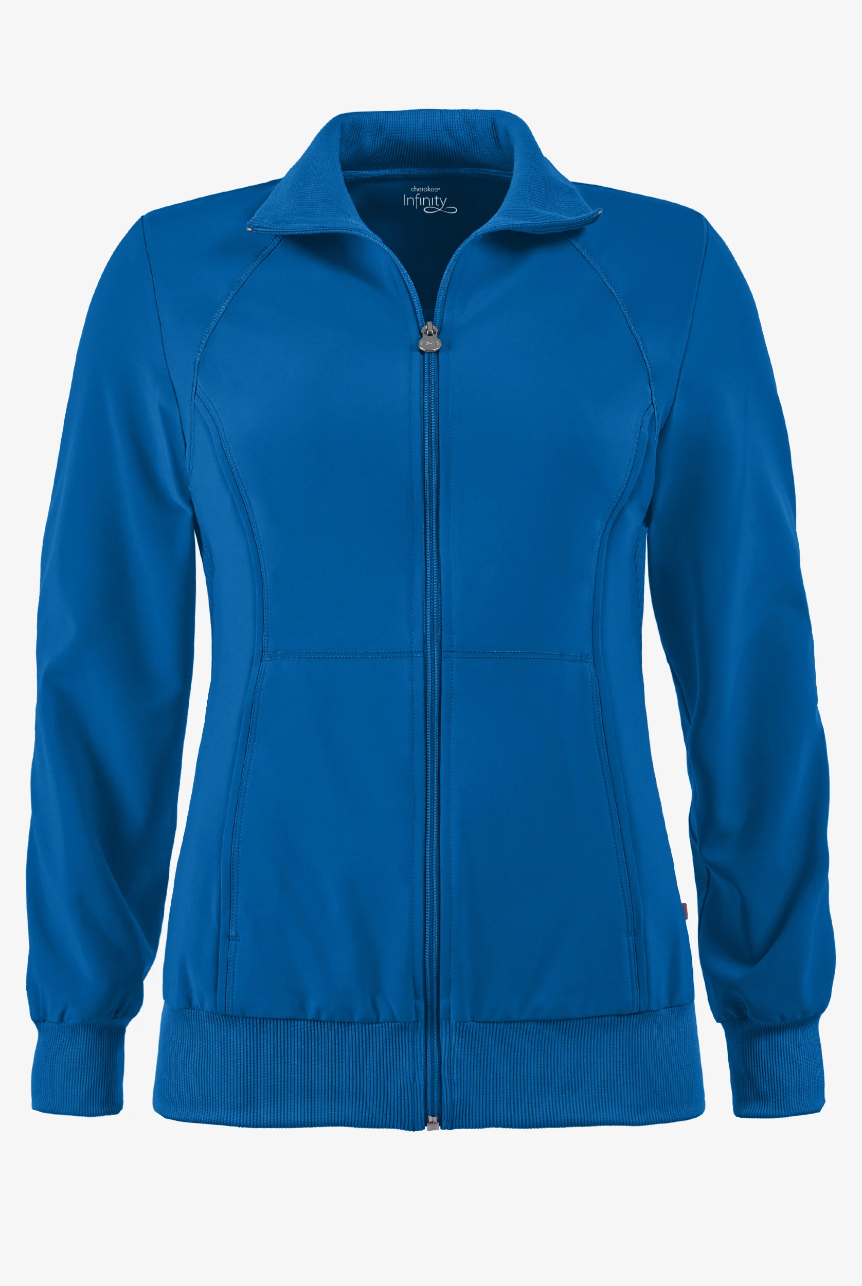 Infinity Women's 2-Pocket STRETCH Warm-Up Scrub Jacket