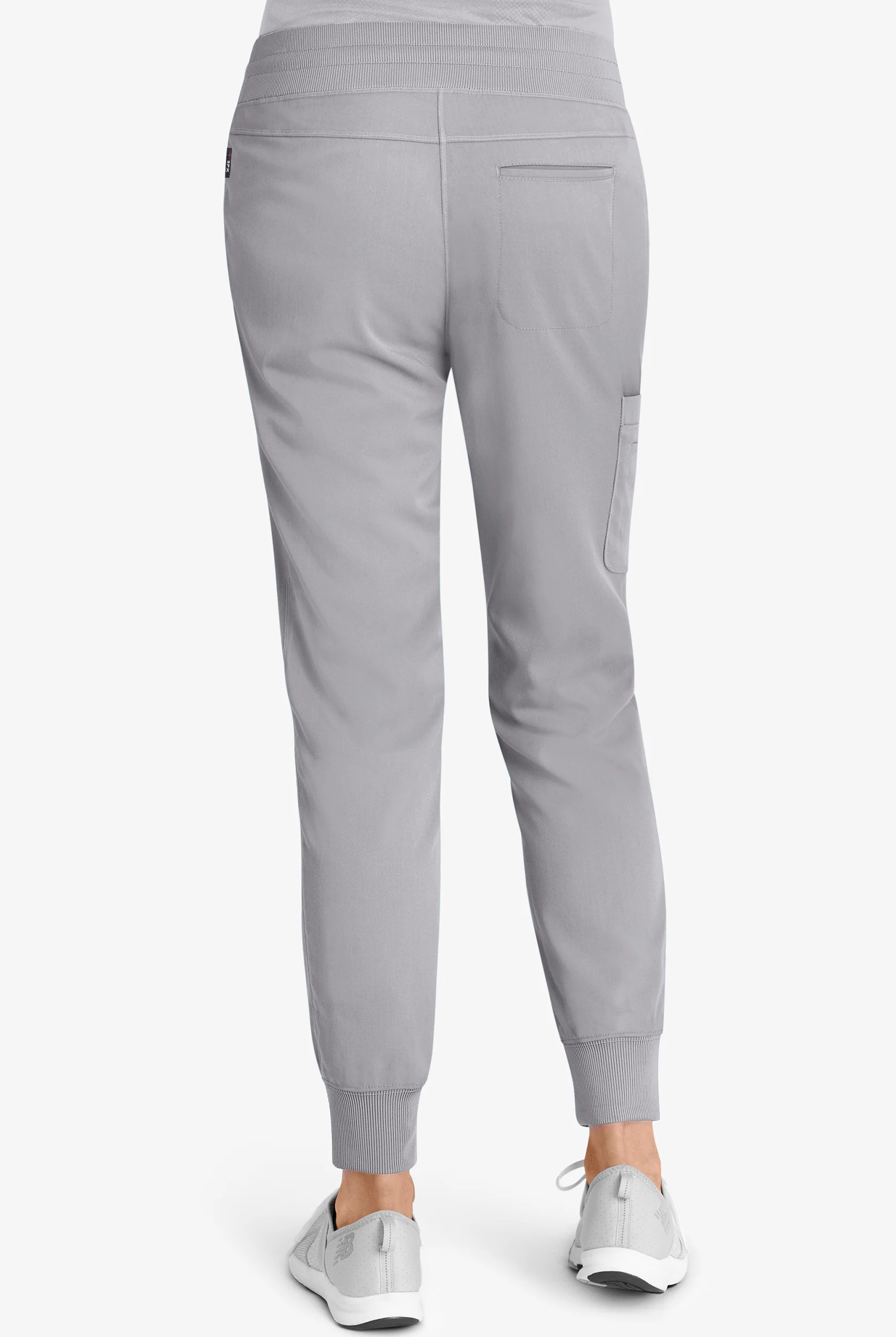 Grey's Anatomy by Barco Spandex STRETCH Eden Women's 5-Pocket Cargo Jogger Scrub Pants - Petite