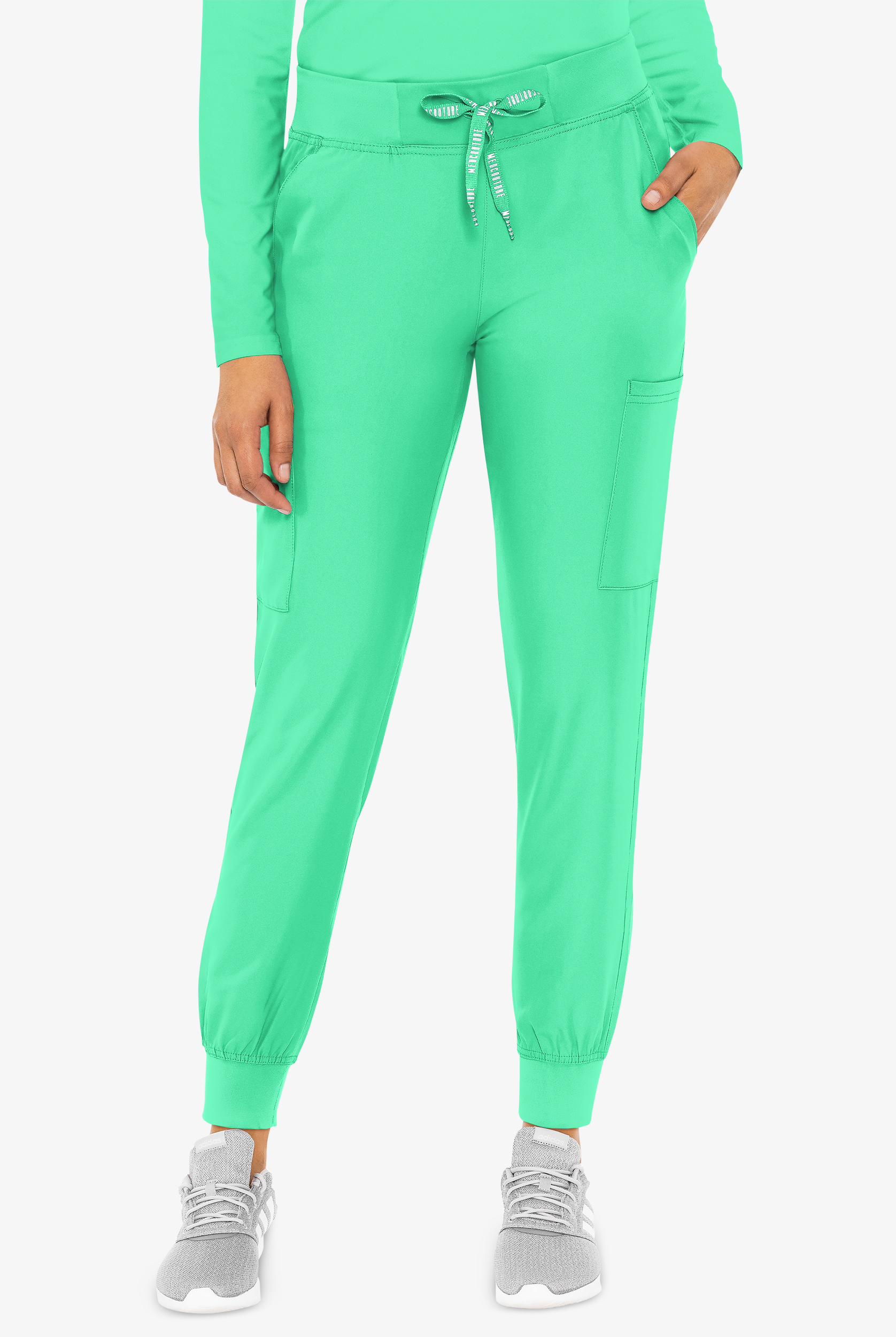 Pantal&oacute;n m&eacute;dico Med Couture Insight estilo cargo jogger con 6 bolsillos para mujer