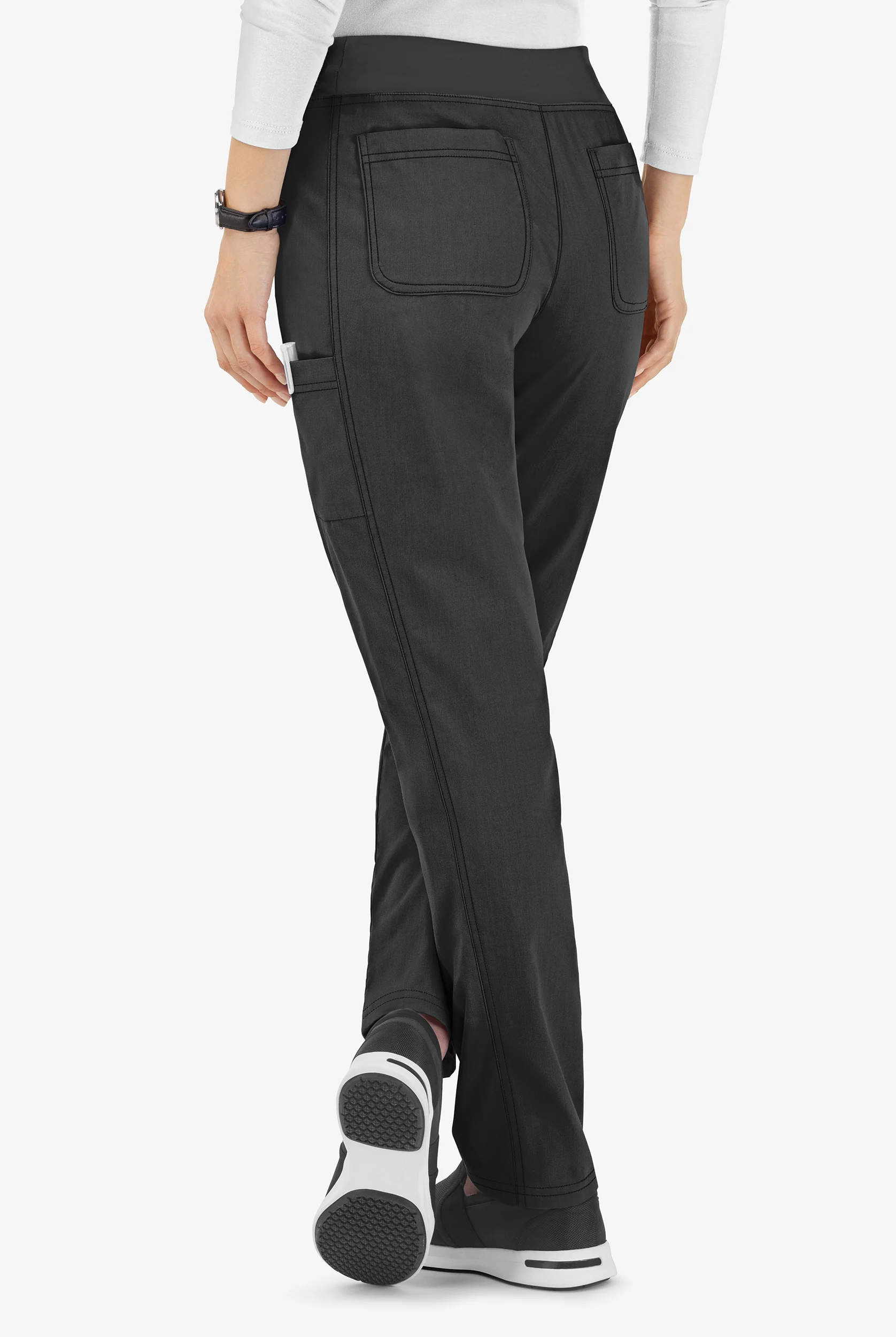 Butter-Soft Core Women's 5-Pocket Yoga Inspired Scrub Pants