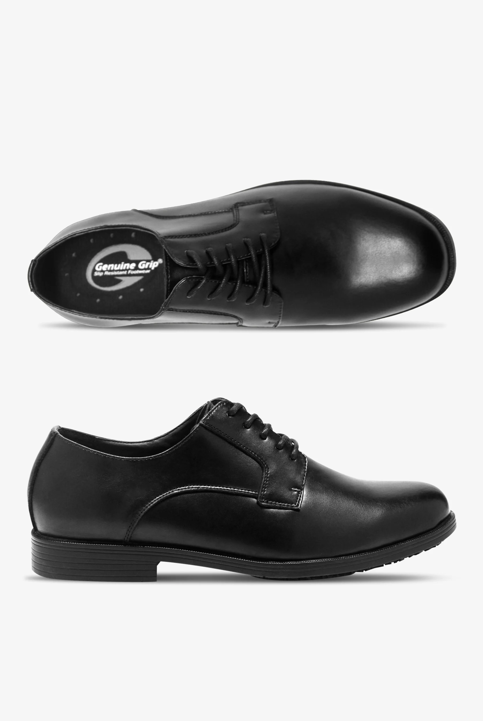 Genuine Grip Men's Slip Resistant Lace Up Chef Shoes