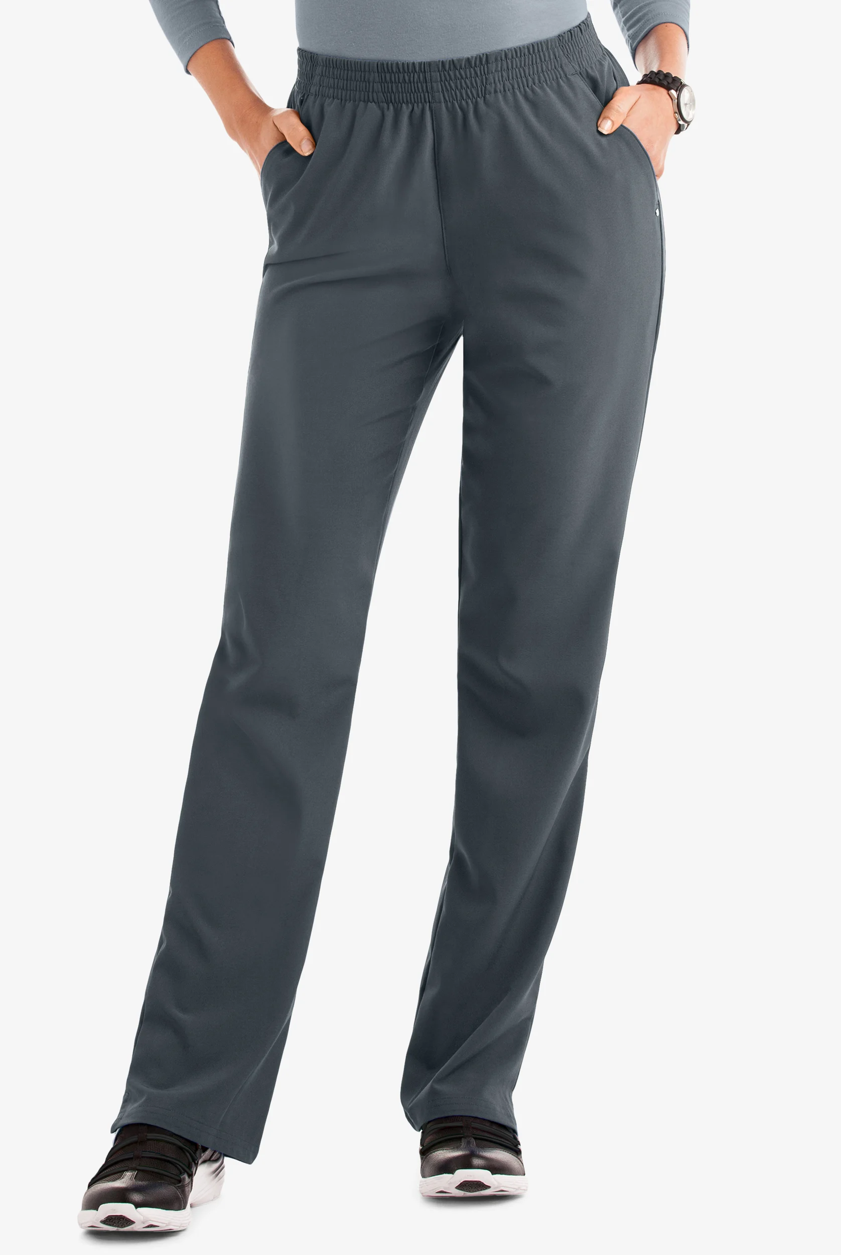 Easy STRETCH Alana Women's 2-Pocket Pull On Scrub Pants