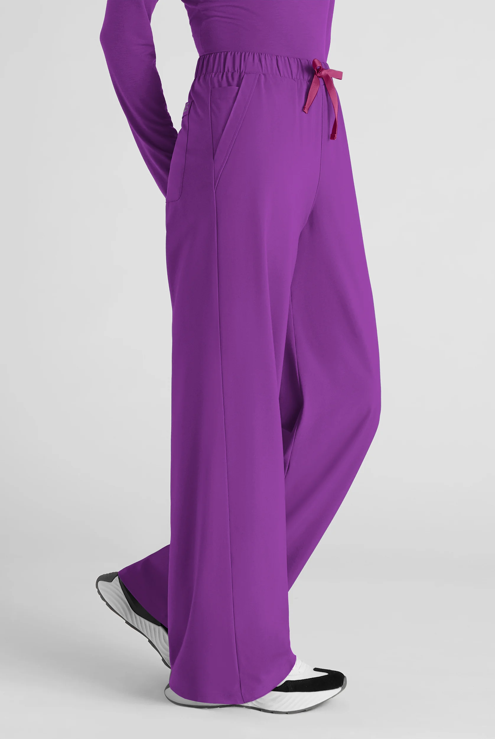 Easy STRETCH Hunter Women's 6-Pocket Relaxed Fit Wide Leg Scrub Pant