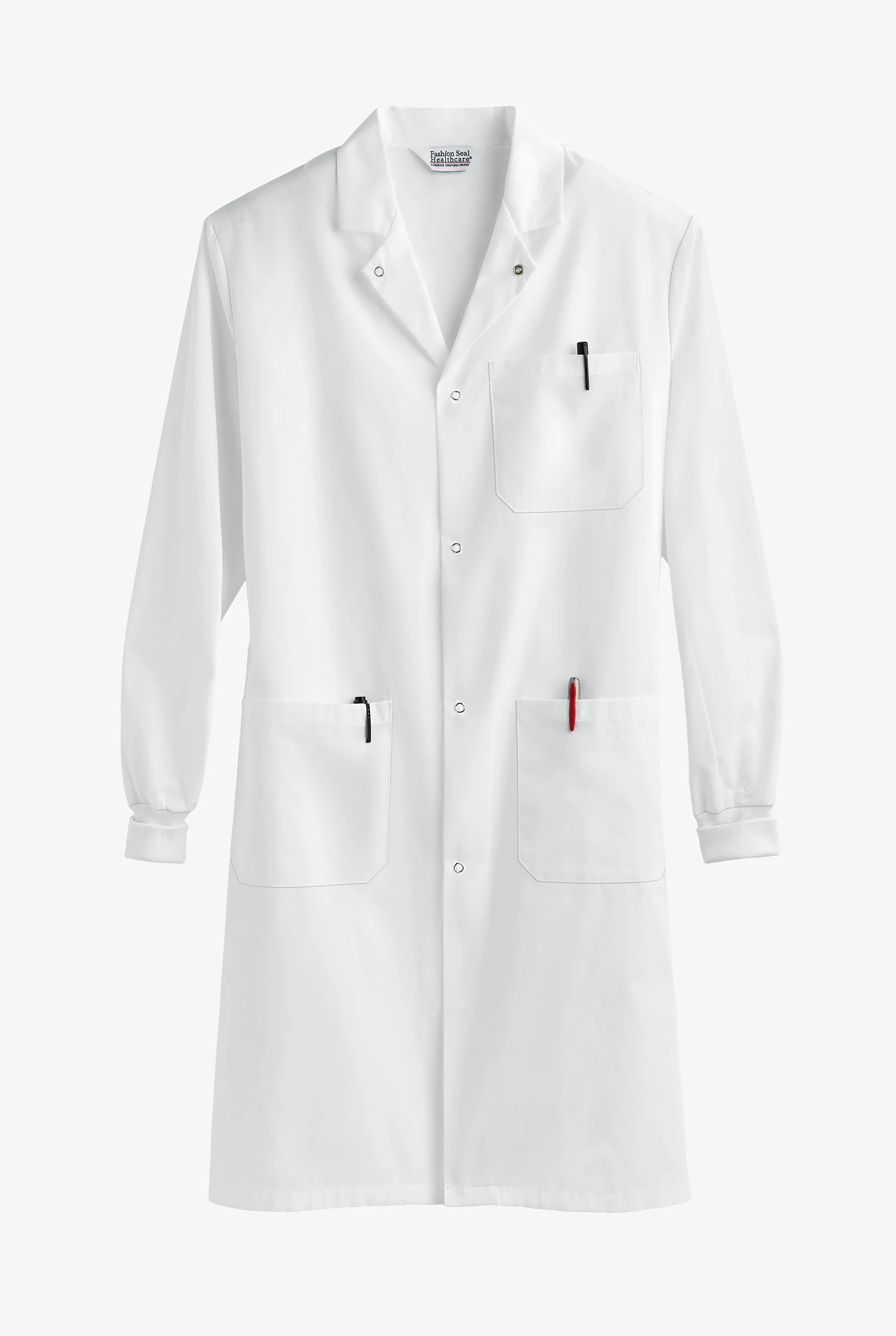 Fashion Seal Unisex 41" 3-Pocket Lab Coat