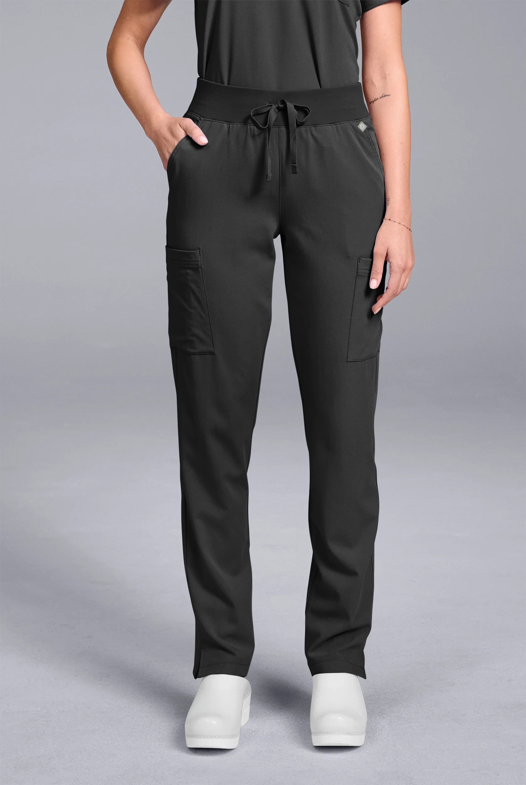 Hypothesis Women's Base 7-Pocket Straight Leg Cargo Scrub Pant