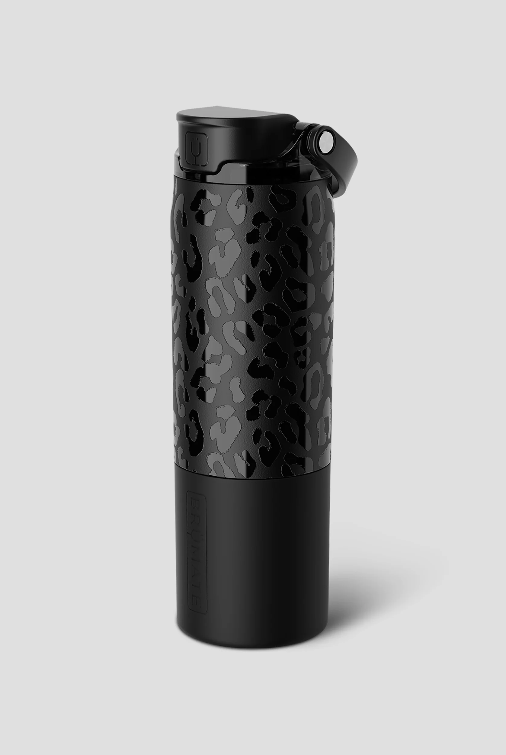 BruMate Rise Series 25 Oz Onyx Leopard Water Bottle