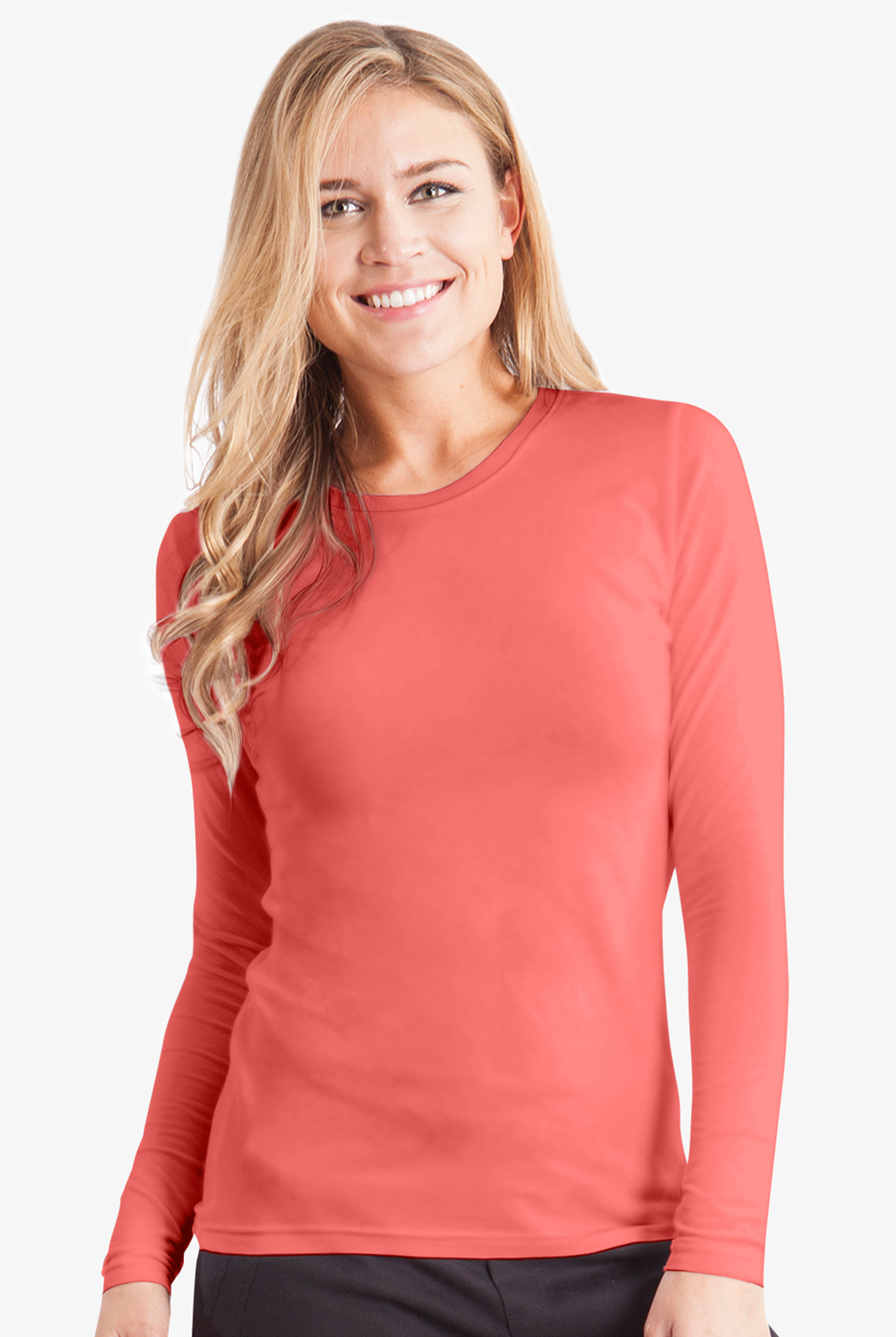 Camiseta m&eacute;dica Healing Hands Purple Label Melissa con mangas largas para mujer