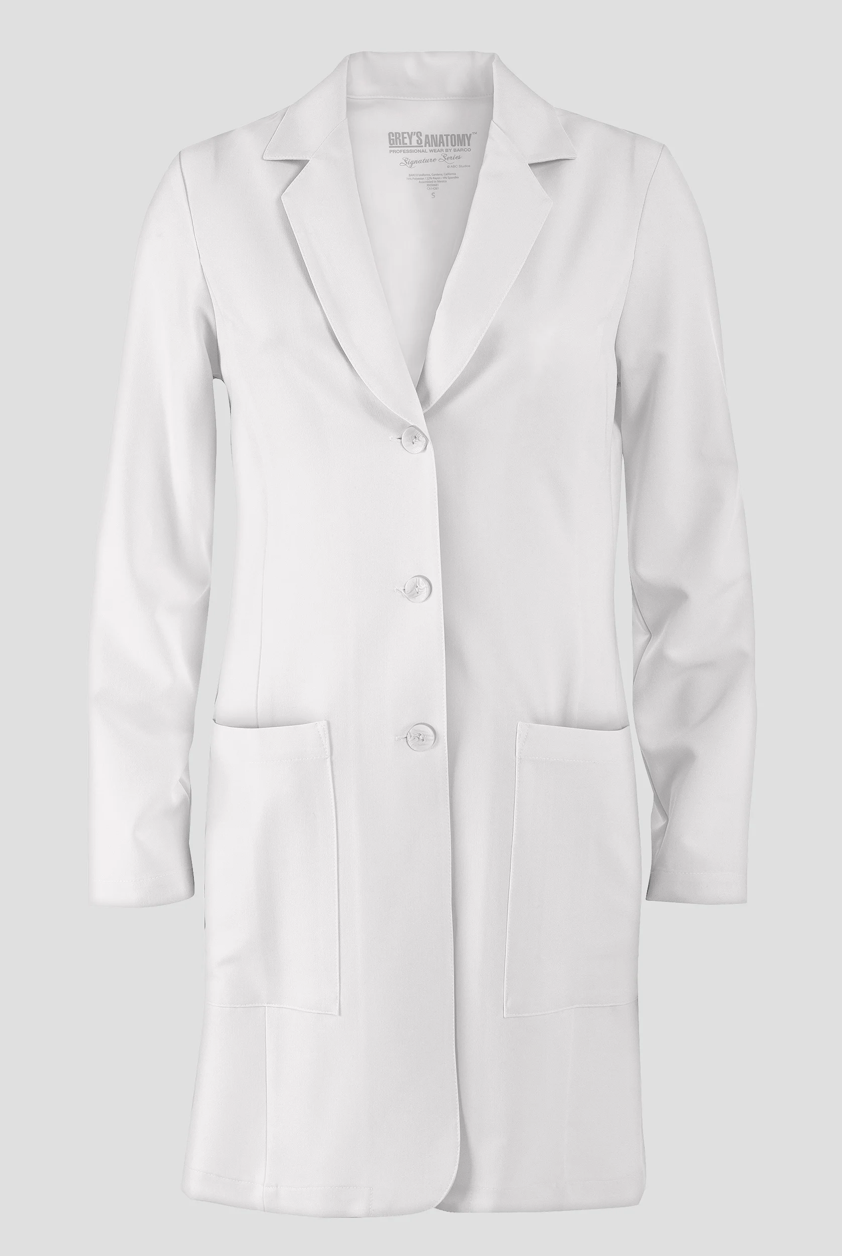 Grey's Anatomy by Barco Signature Morgan Women's 35" 2-Pocket STRETCH Lab Coat