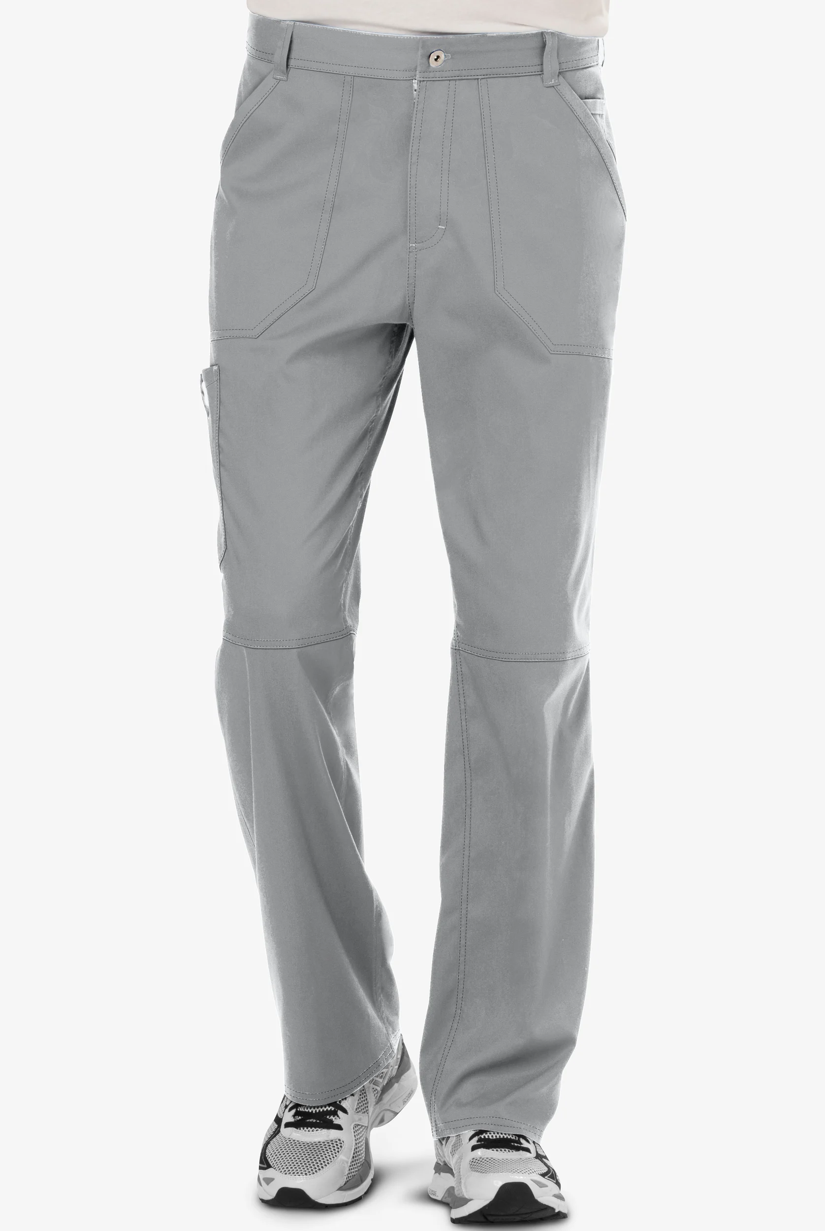 Cherokee Workwear Revolution Men's 7-Pocket STRETCH Cargo Scrub Pants