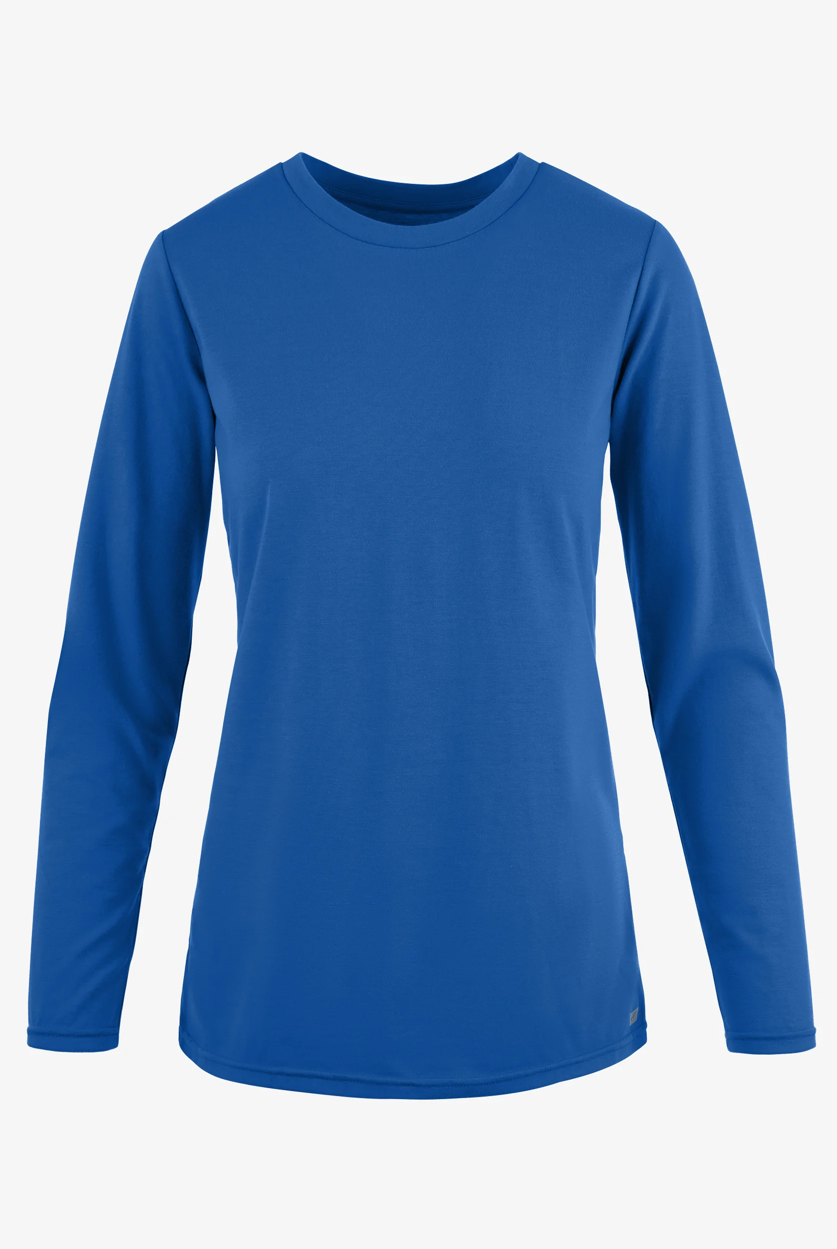 Butter-Soft Originals Women's STRETCH Cotton-Rich Long Sleeve Crew Neck Knit Underscrub