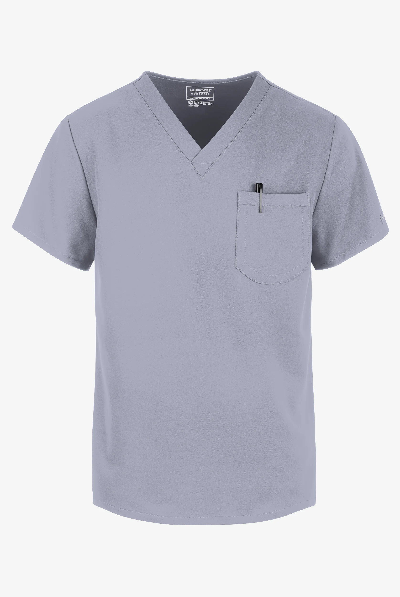 Blusa m&eacute;dica unisex Cherokee Workwear Originals Ultra con cuello en V y 1 bolsillo