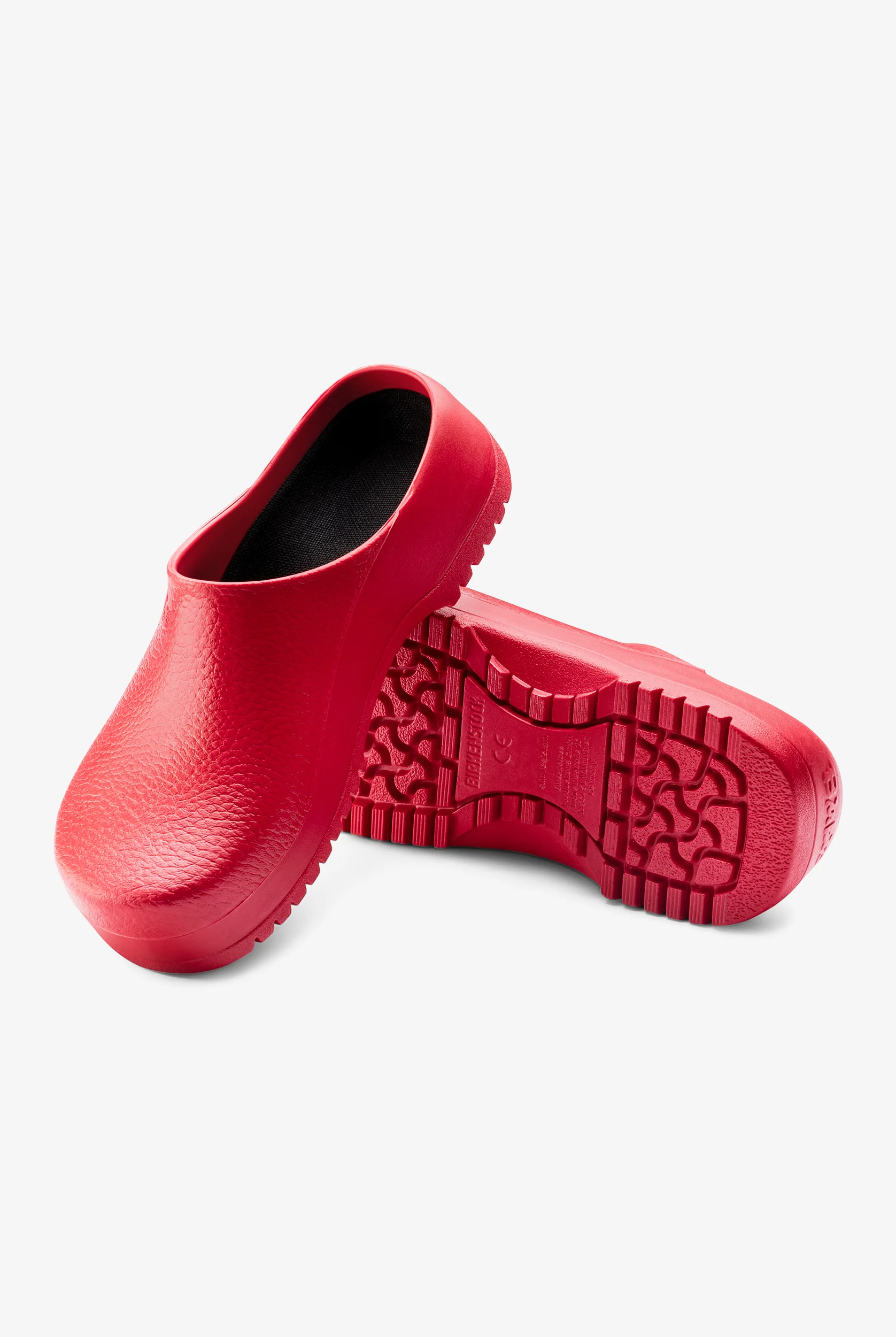 Birkenstock Unisex Super Birki Red Nursing Clogs