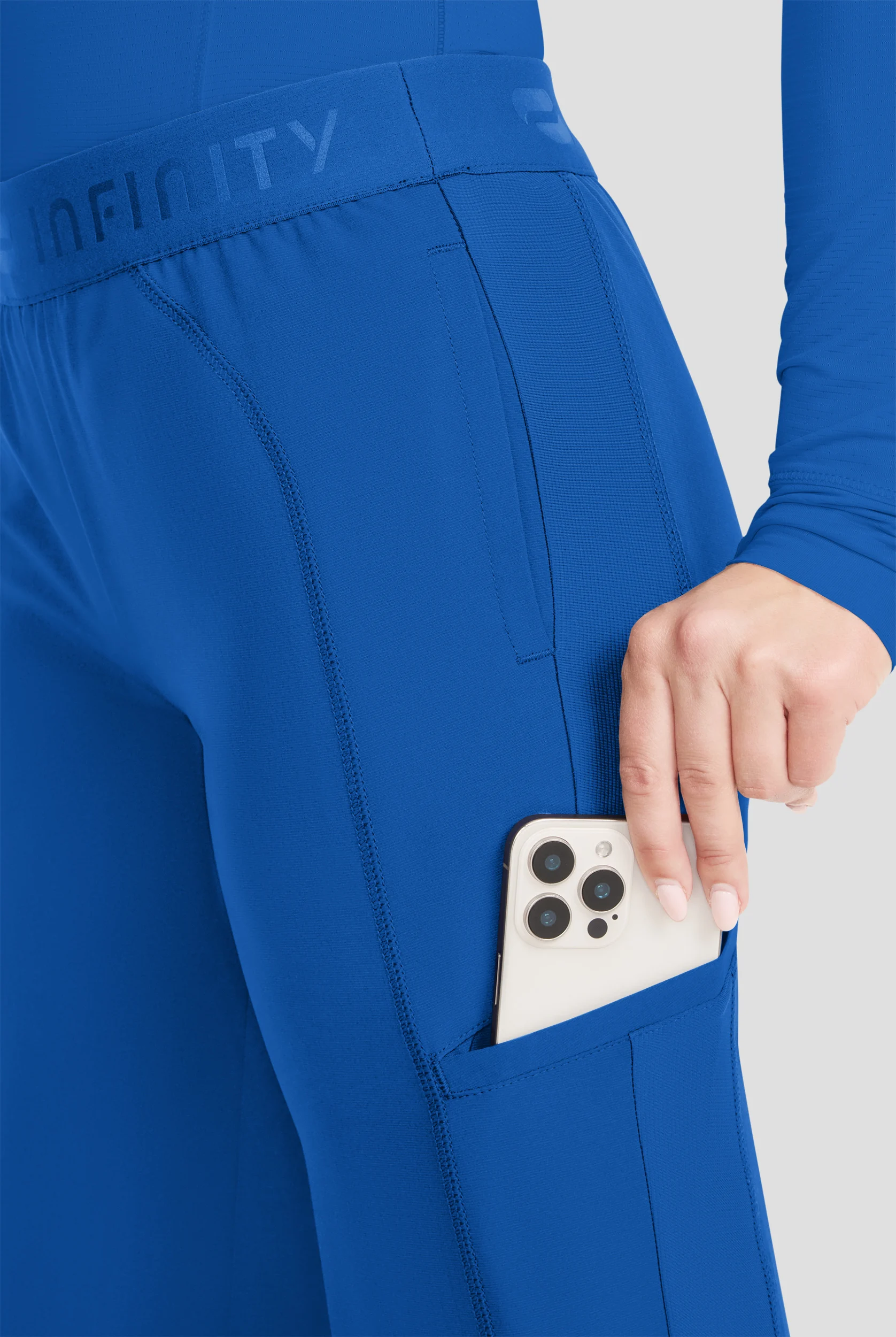 Infinity GNR8 Women's 5-Pocket STRETCH Wide Leg Scrub Pant