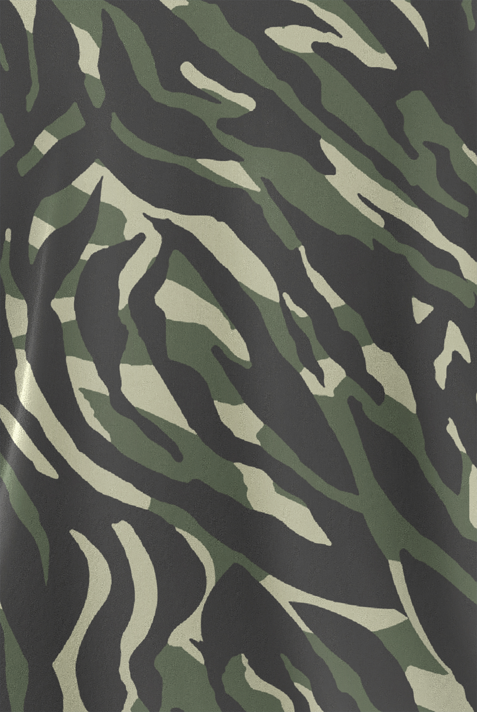 Blusa médica estampada Butter-Soft STRETCH Zebra Camo Pewter con cuello en V y 2 bolsillos para mujer