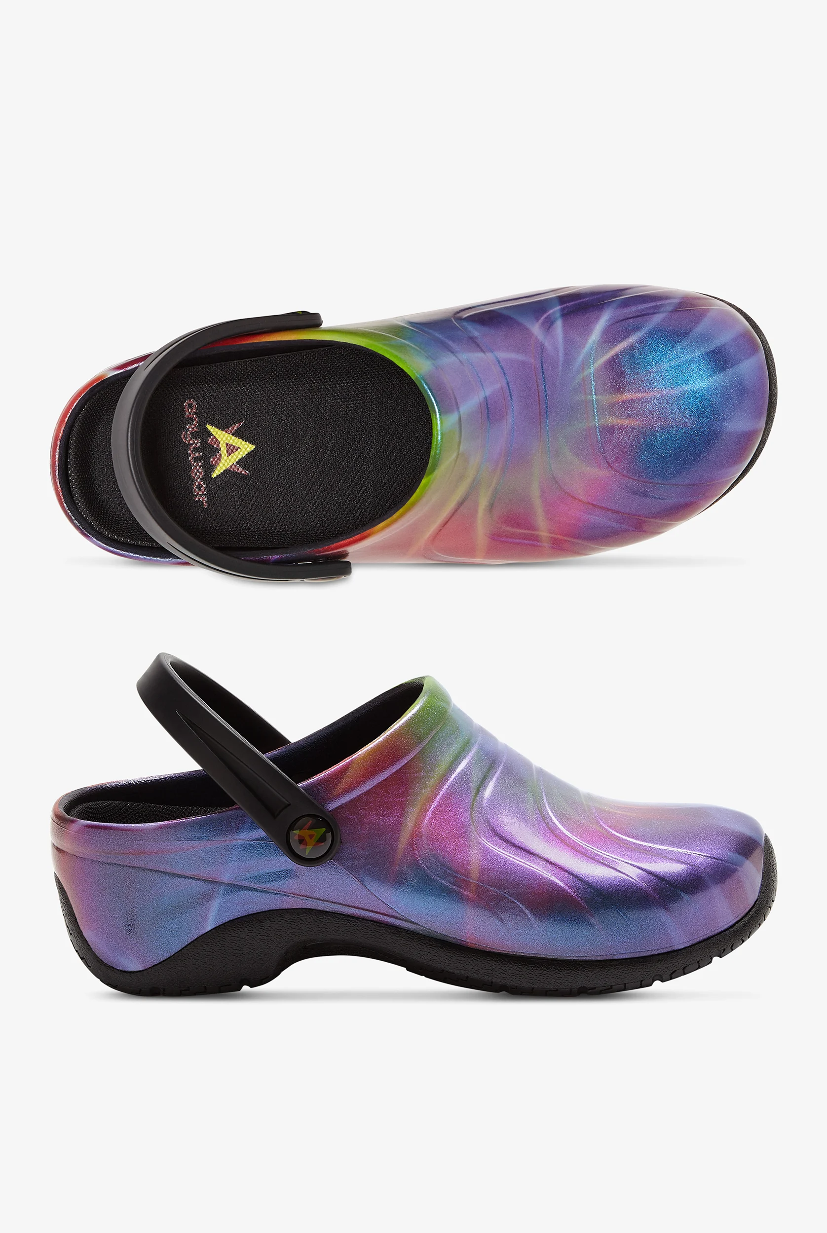 Anywear Unisex Zone Luxe Tie-Dye Clogs