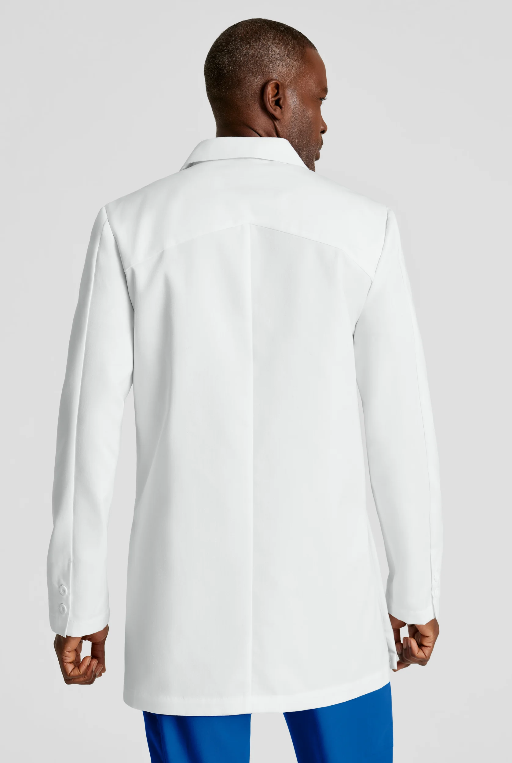 Grey's Anatomy by Barco Derek Men's  35" 6-Pocket Lab Coat - Long