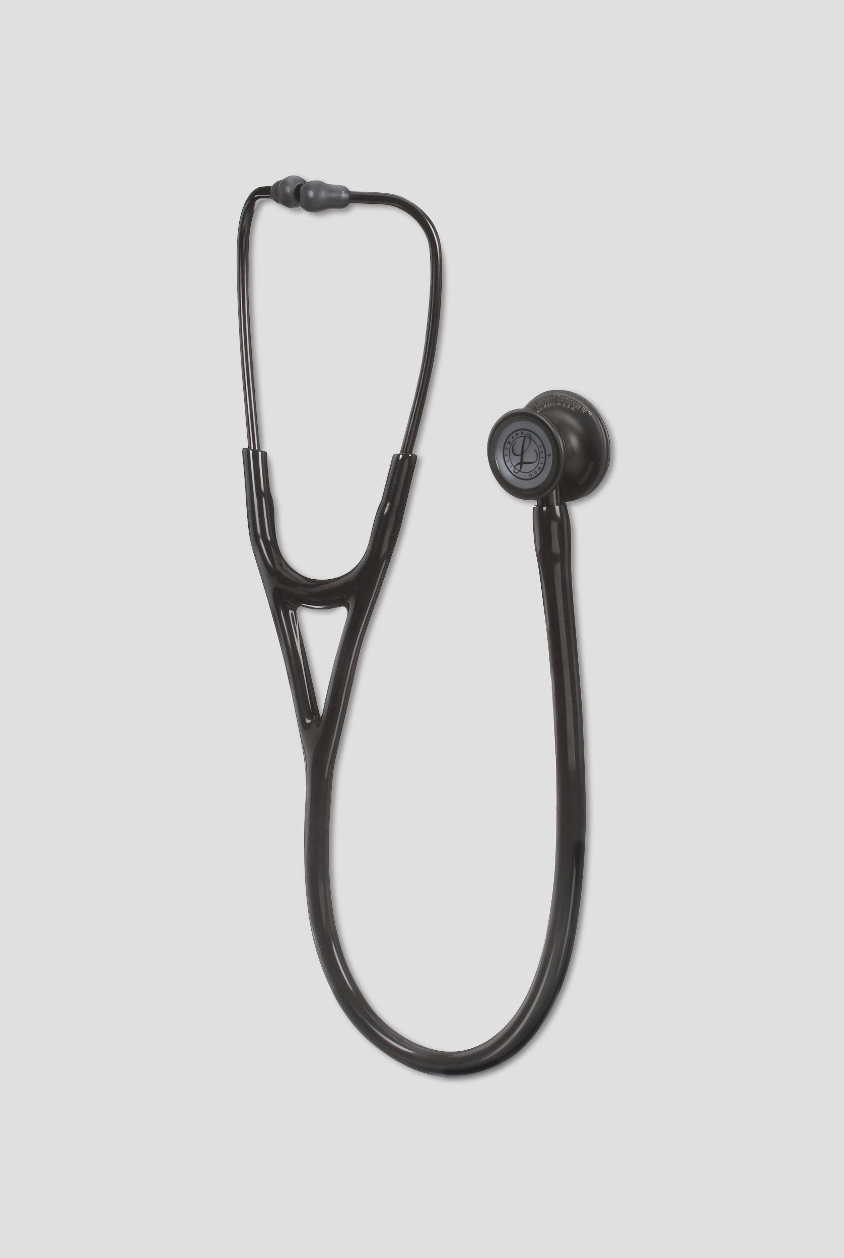 3M™ Littmann® Cardiology IV™ Black Finish Black Tube Stethoscope