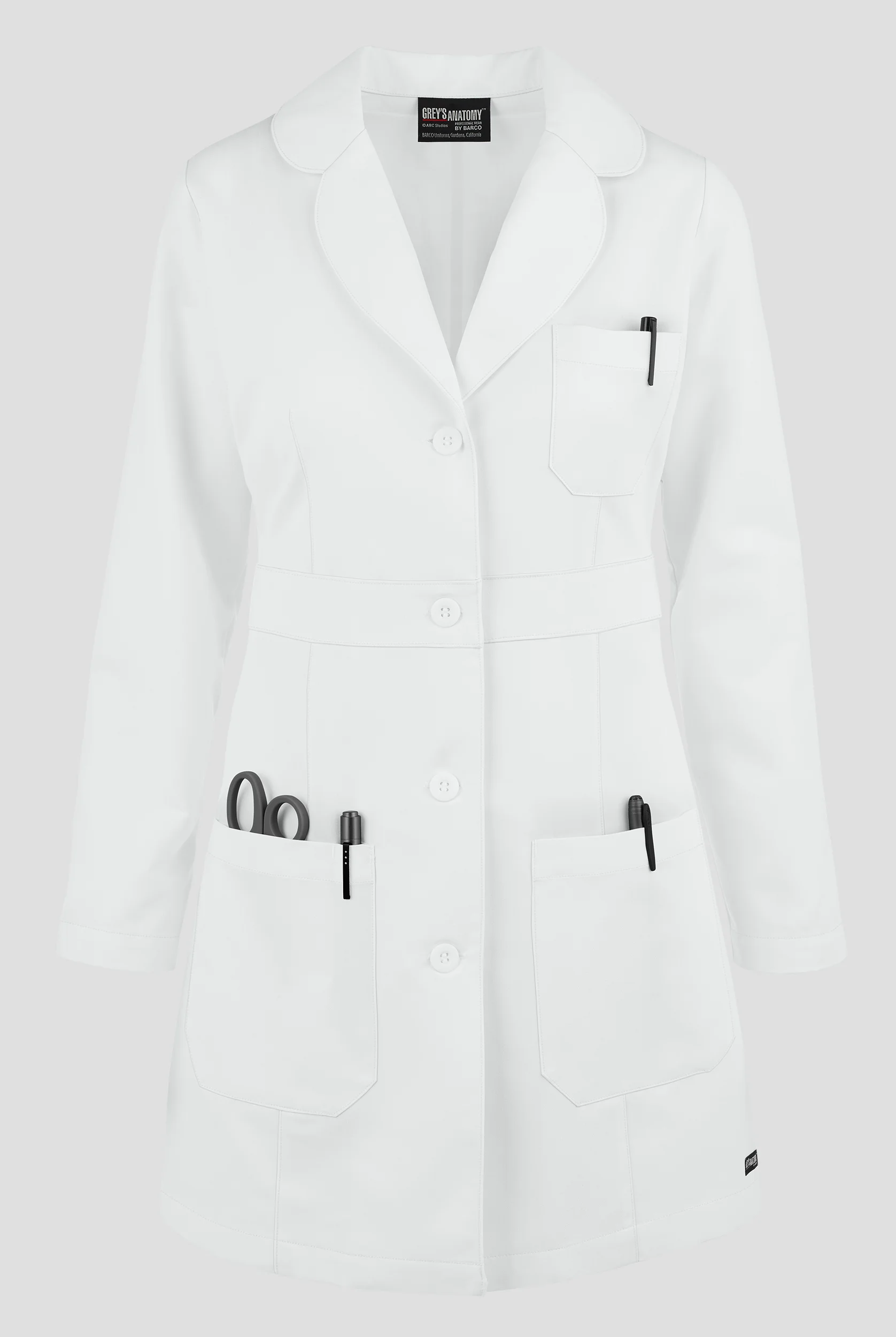 Grey's Anatomy by Barco Lily Women's 34" 3-Pocket Lab Coat