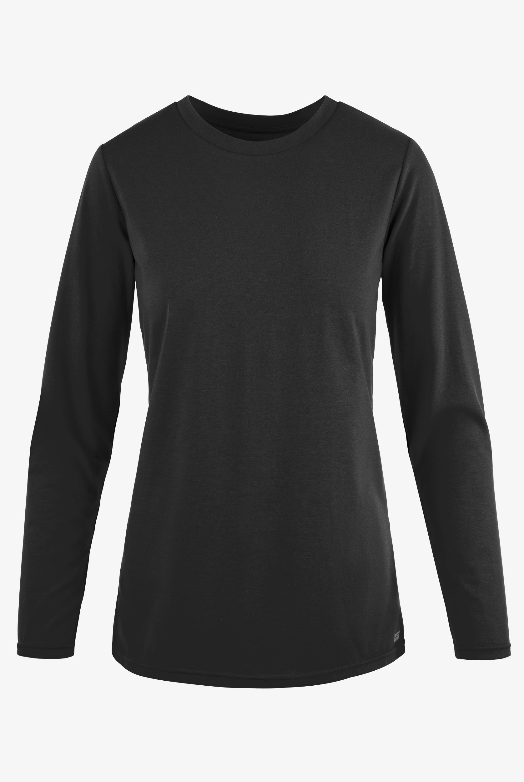 Butter-Soft Originals Women's STRETCH Cotton-Rich Long Sleeve Crew Neck Knit Underscrub