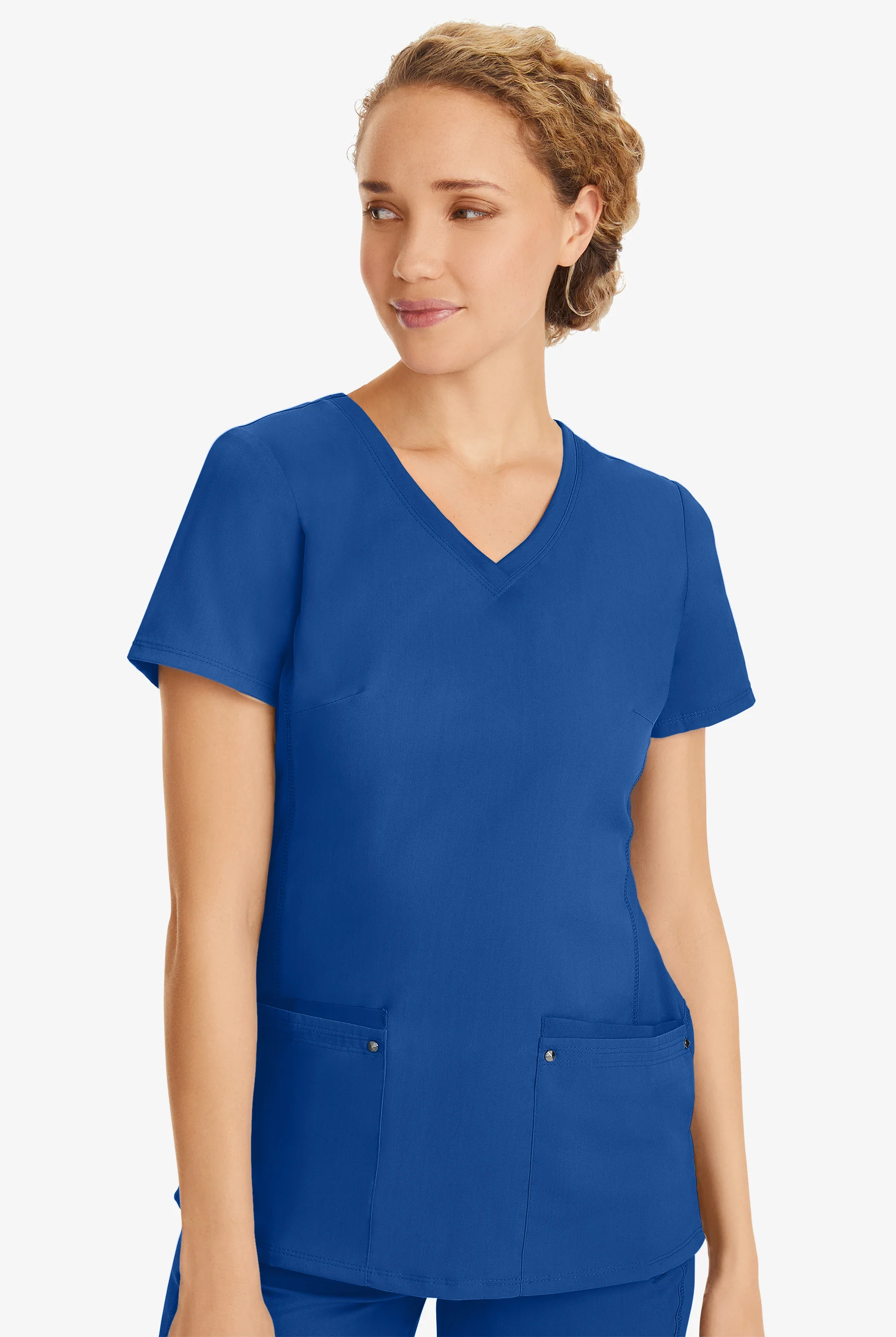 Healing Hands Purple Label Juliet Women's 2-Pocket STRETCH Princess Seam Scrub Top