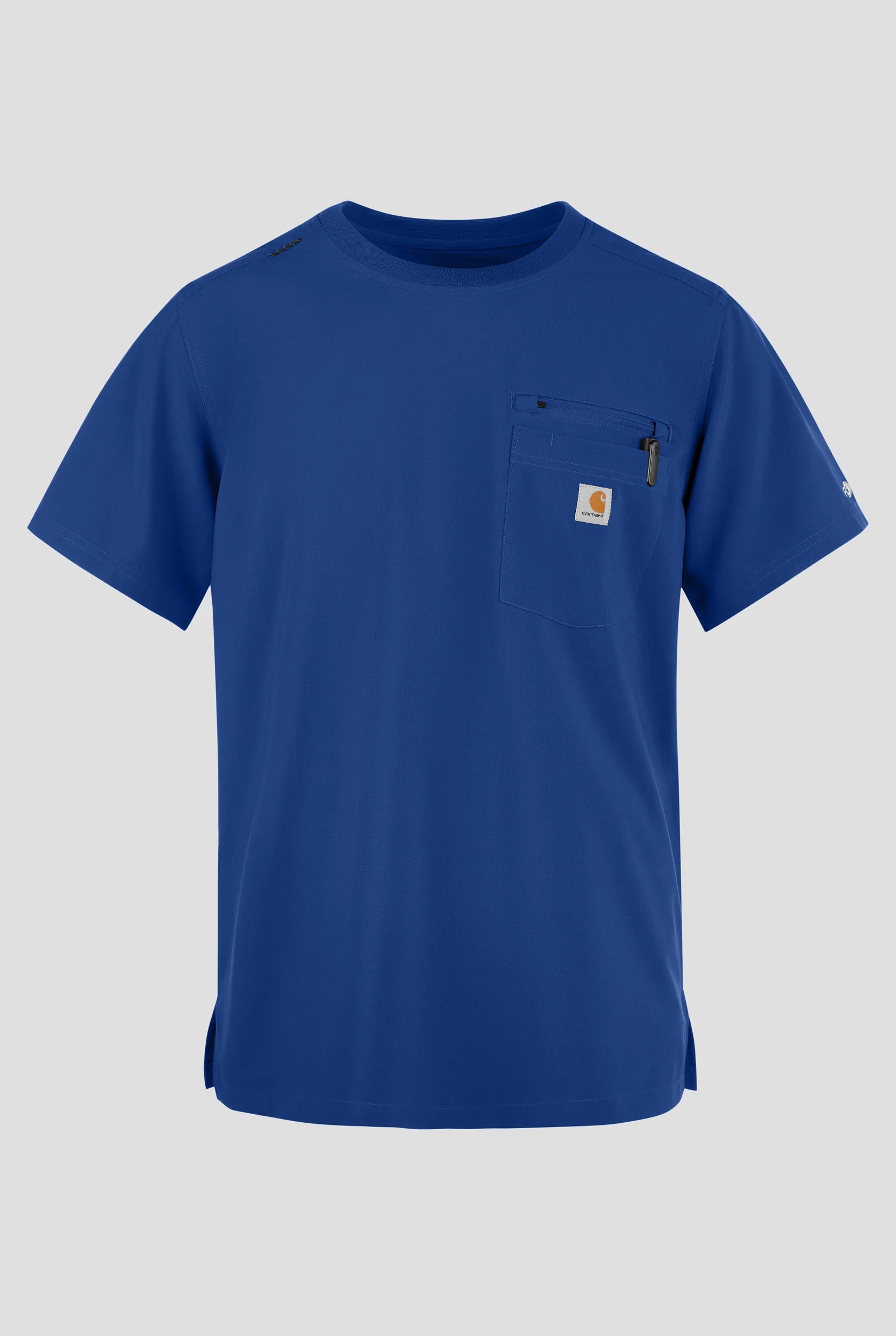 Camisa médica Carhartt Cross-Flex Force STRETCH con cuello redondo y 2 bolsillos para hombre