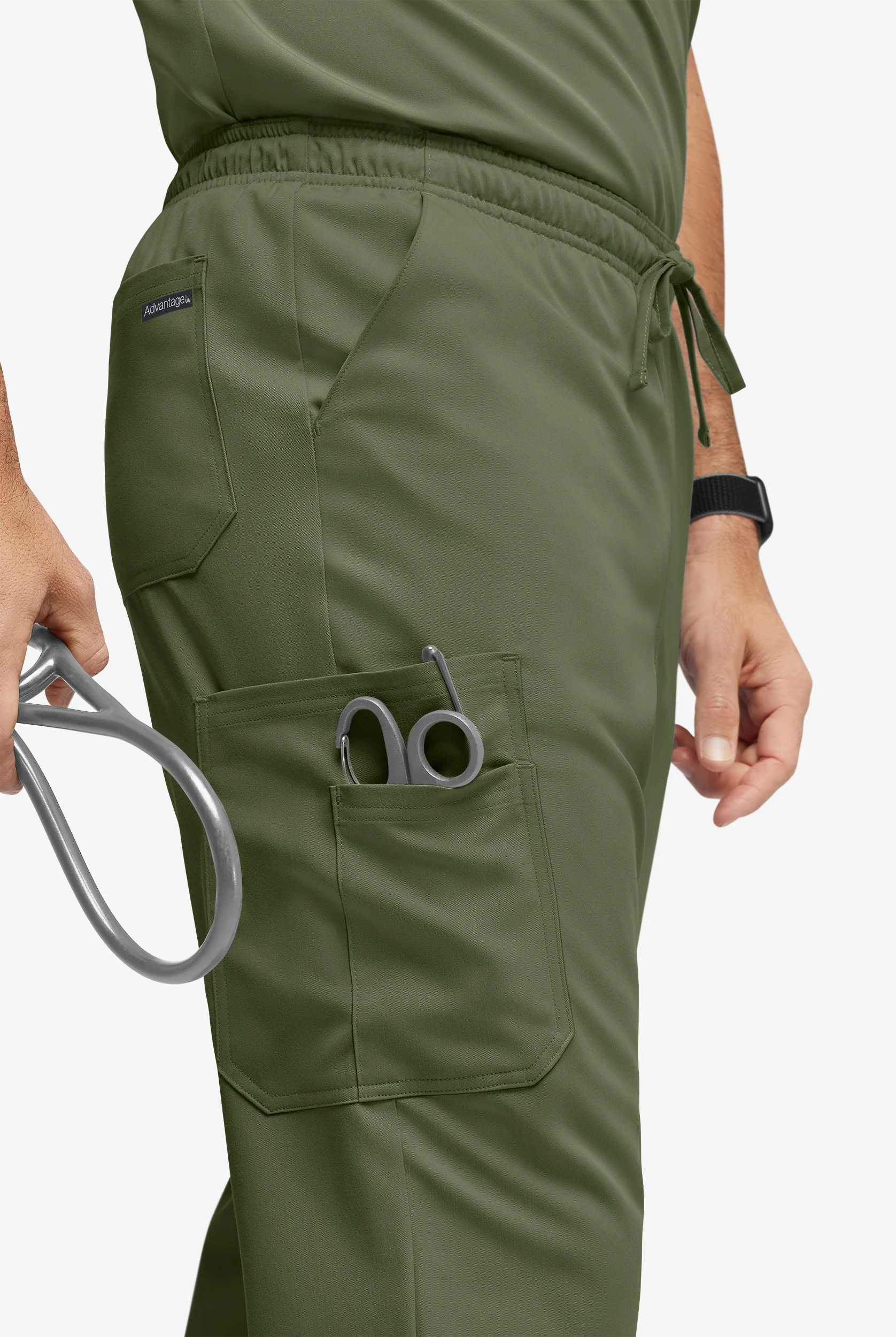 Advantage STRETCH Men's 6-Pocket Cargo Scrub Pants
