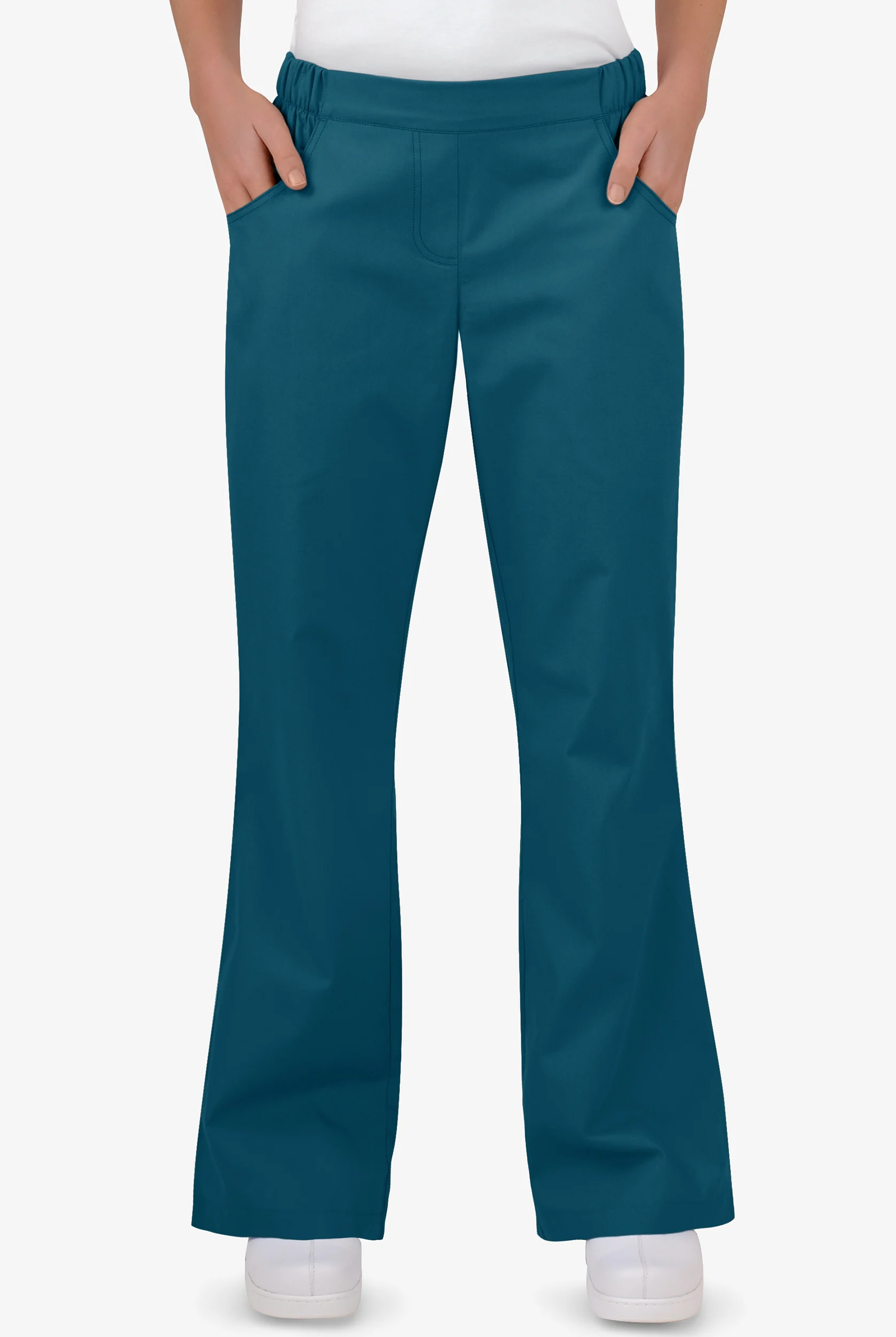 Butter-Soft Core Women's 5-Pocket Bootcut Mid Rise Scrub Pants