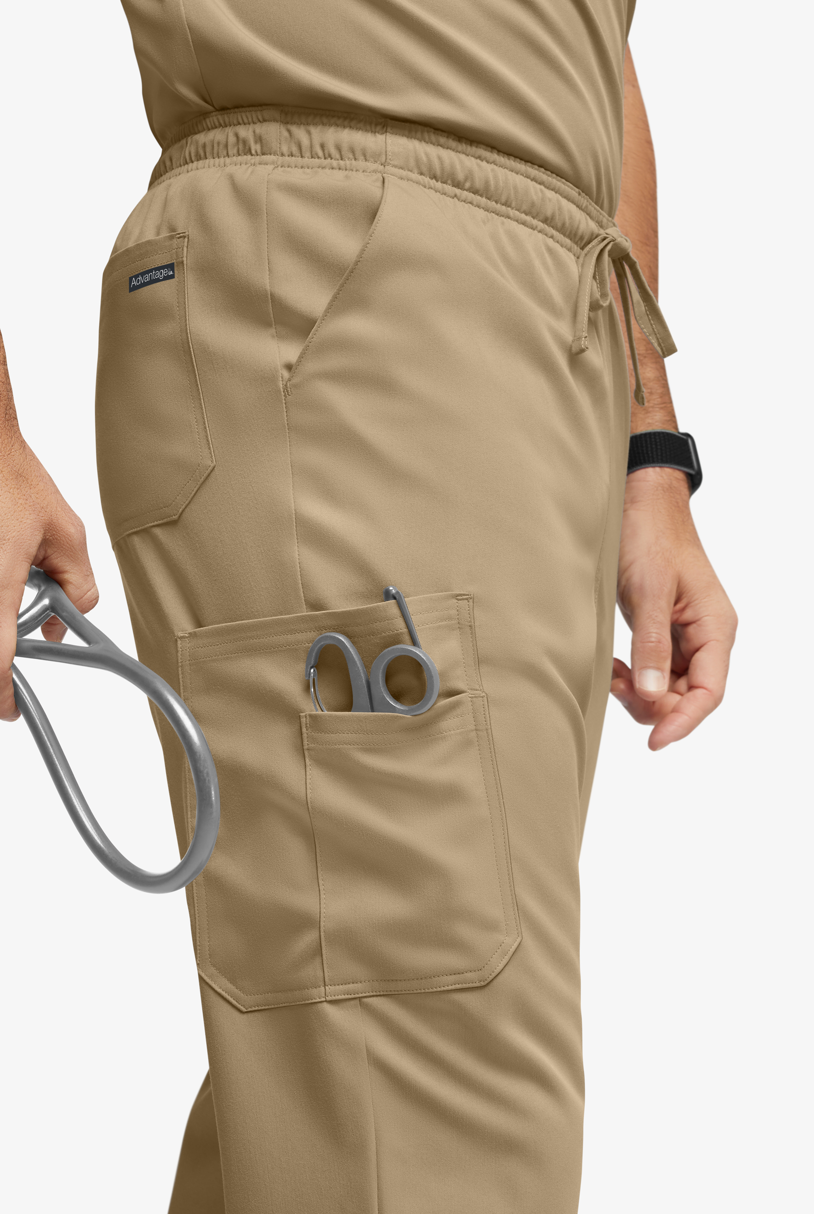 Advantage STRETCH Men's 6-Pocket Cargo Scrub Pants