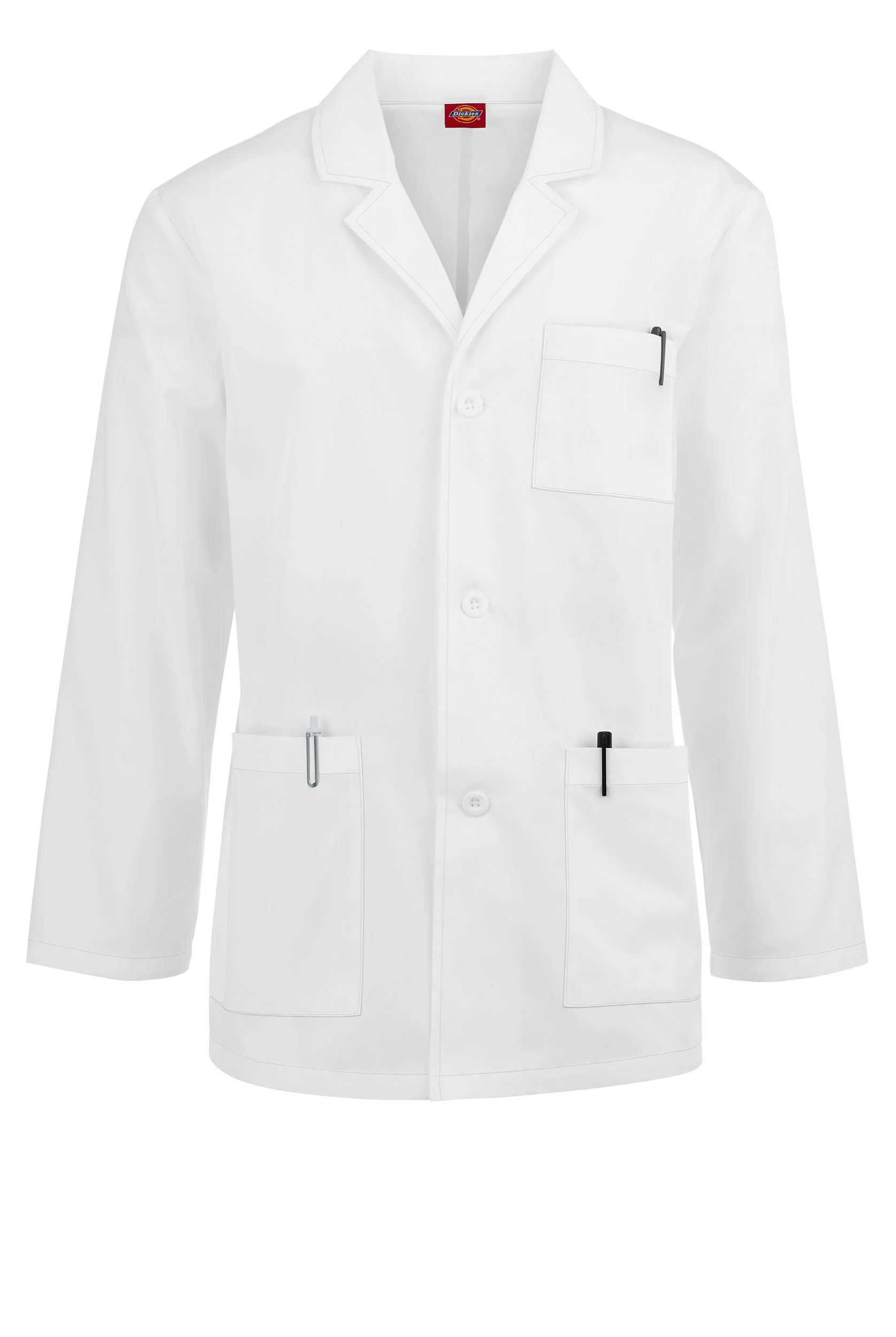 Dickies Men's 31" 4-Pocket Lab Coat