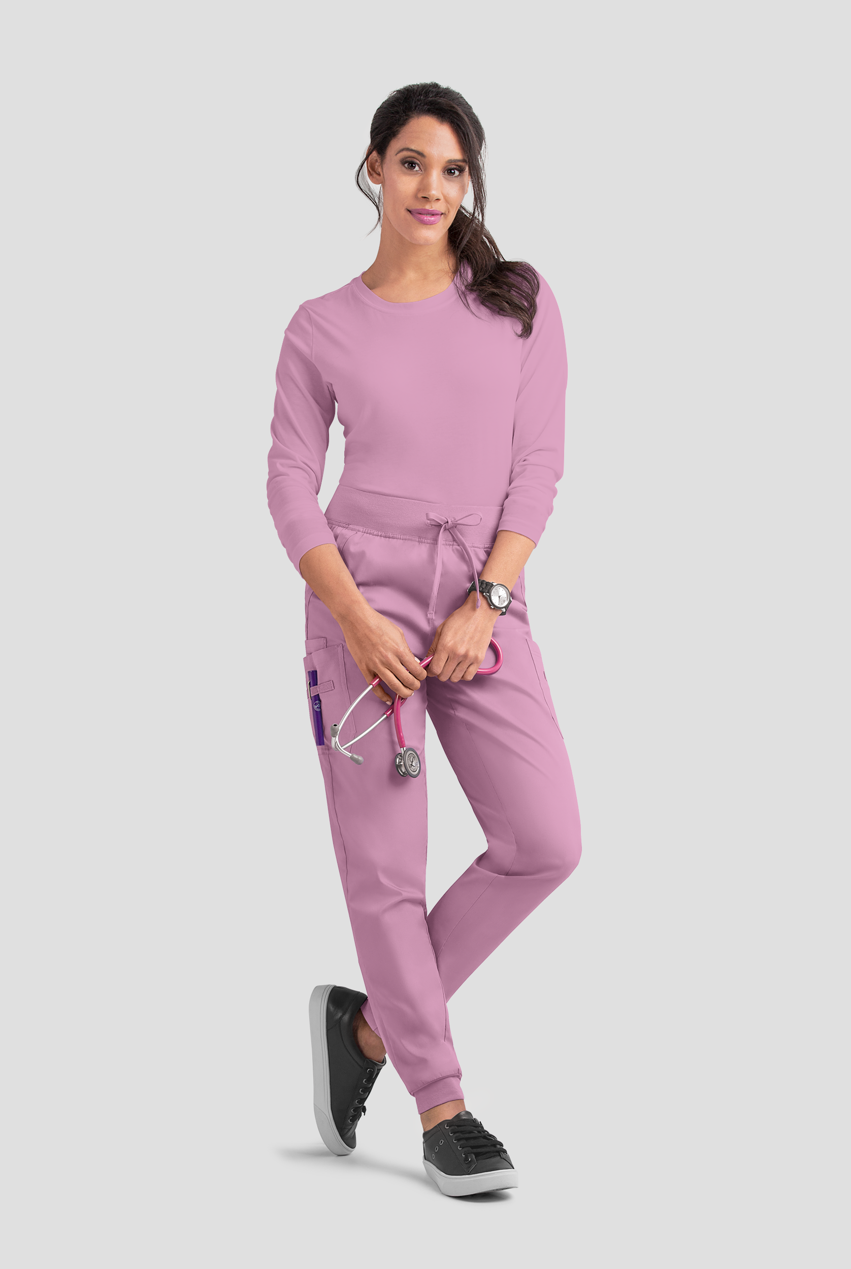 Butter-Soft STRETCH Women's 5-Pocket Cargo Jogger Scrub Pants