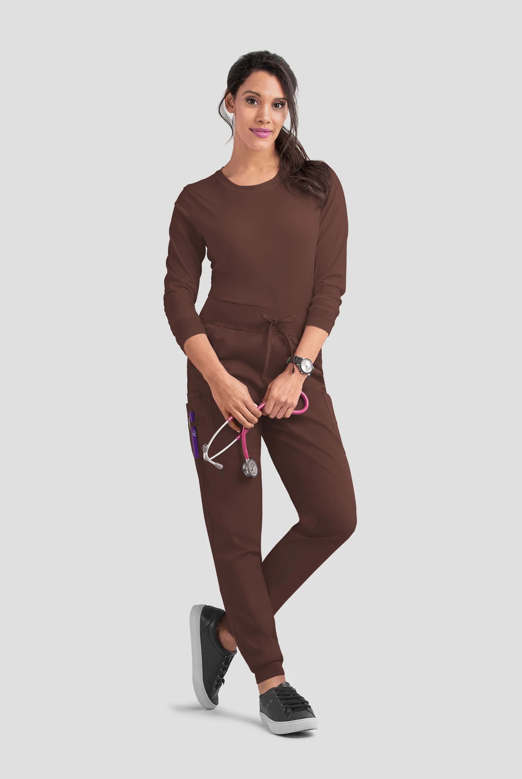 Butter-Soft STRETCH Women's 5-Pocket Cargo Jogger Scrub Pants