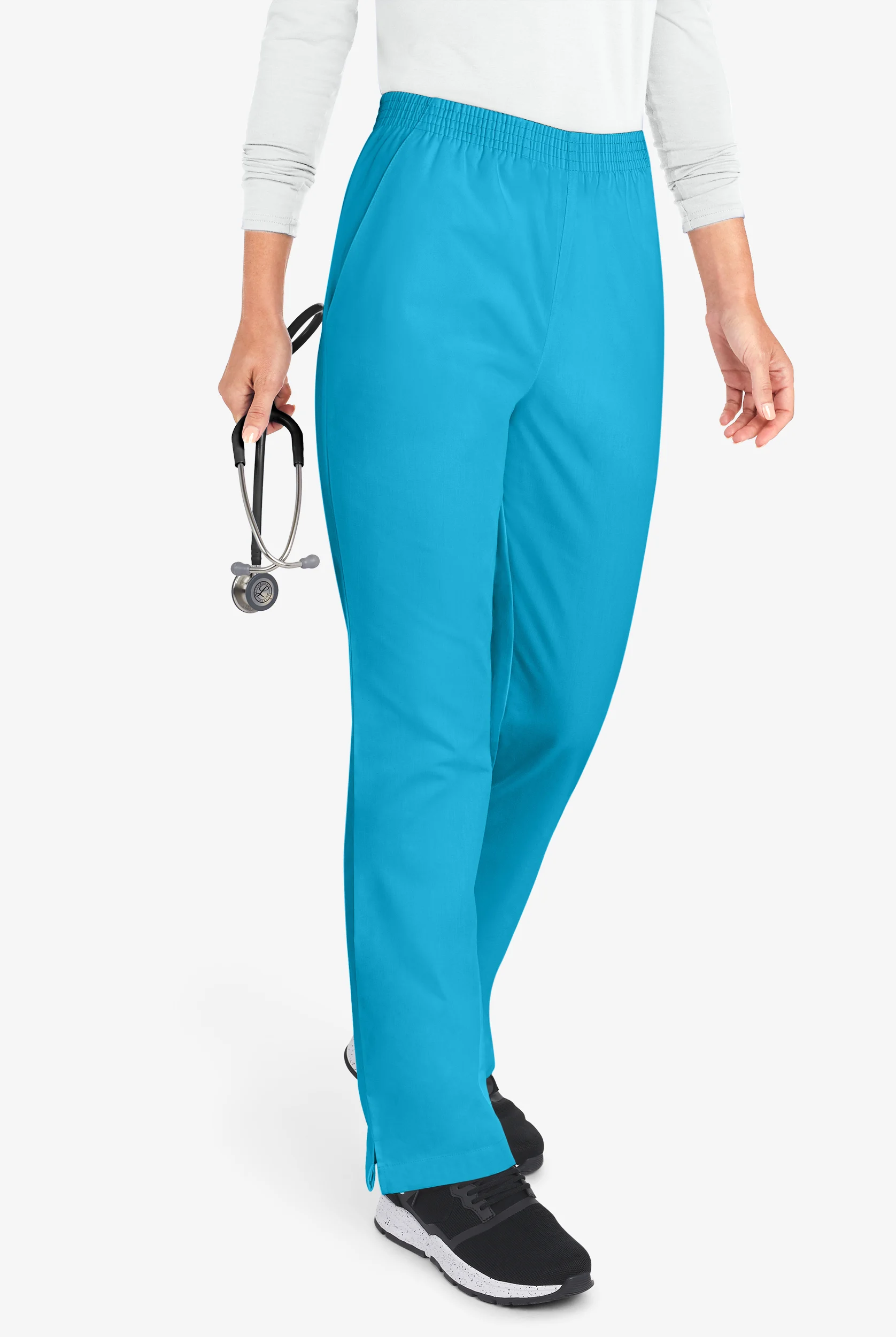 Butter-Soft Core Scrubs Women's 2-Pocket Bootcut Elastic Waist Scrub Pants- New and Improved