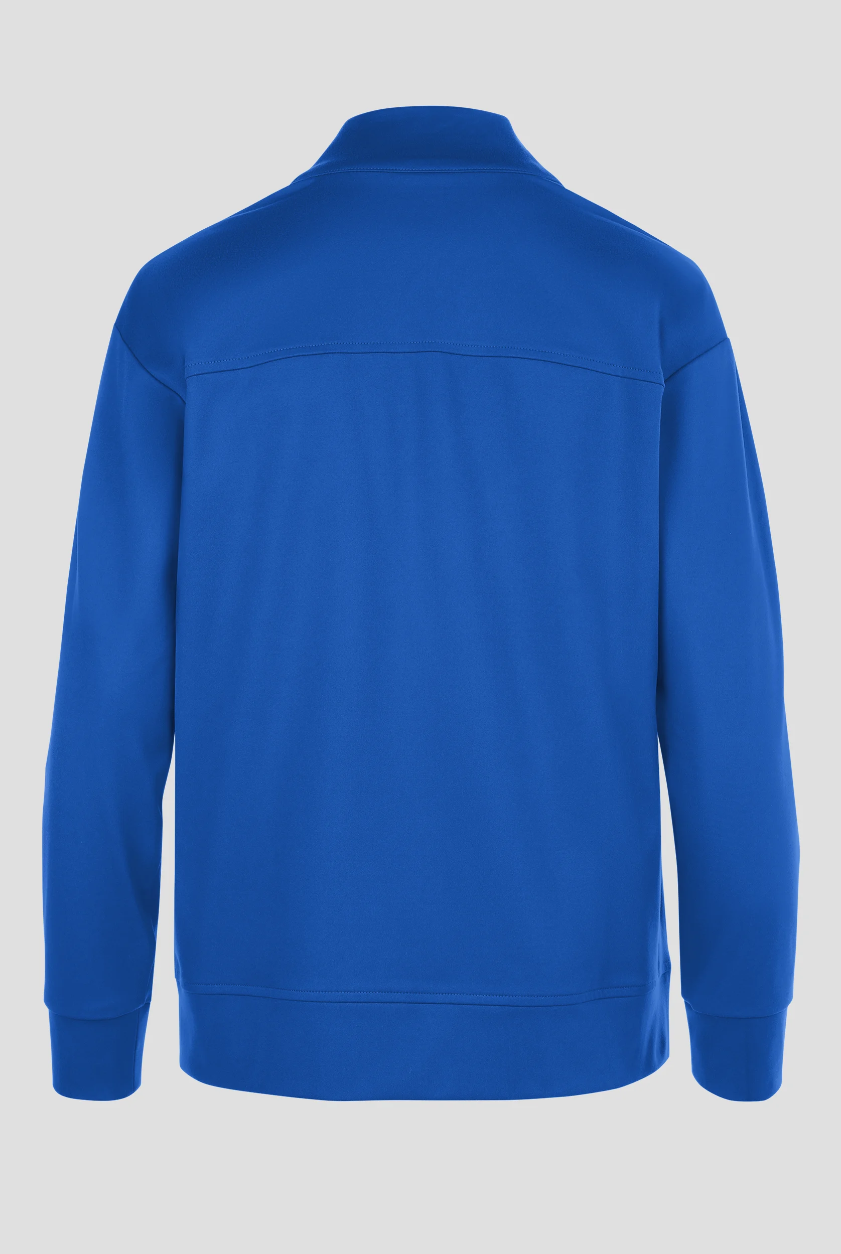 Cherokee Achieve Women's 2-Pocket STRETCH Zip Front Collar Knit Scrub Jacket