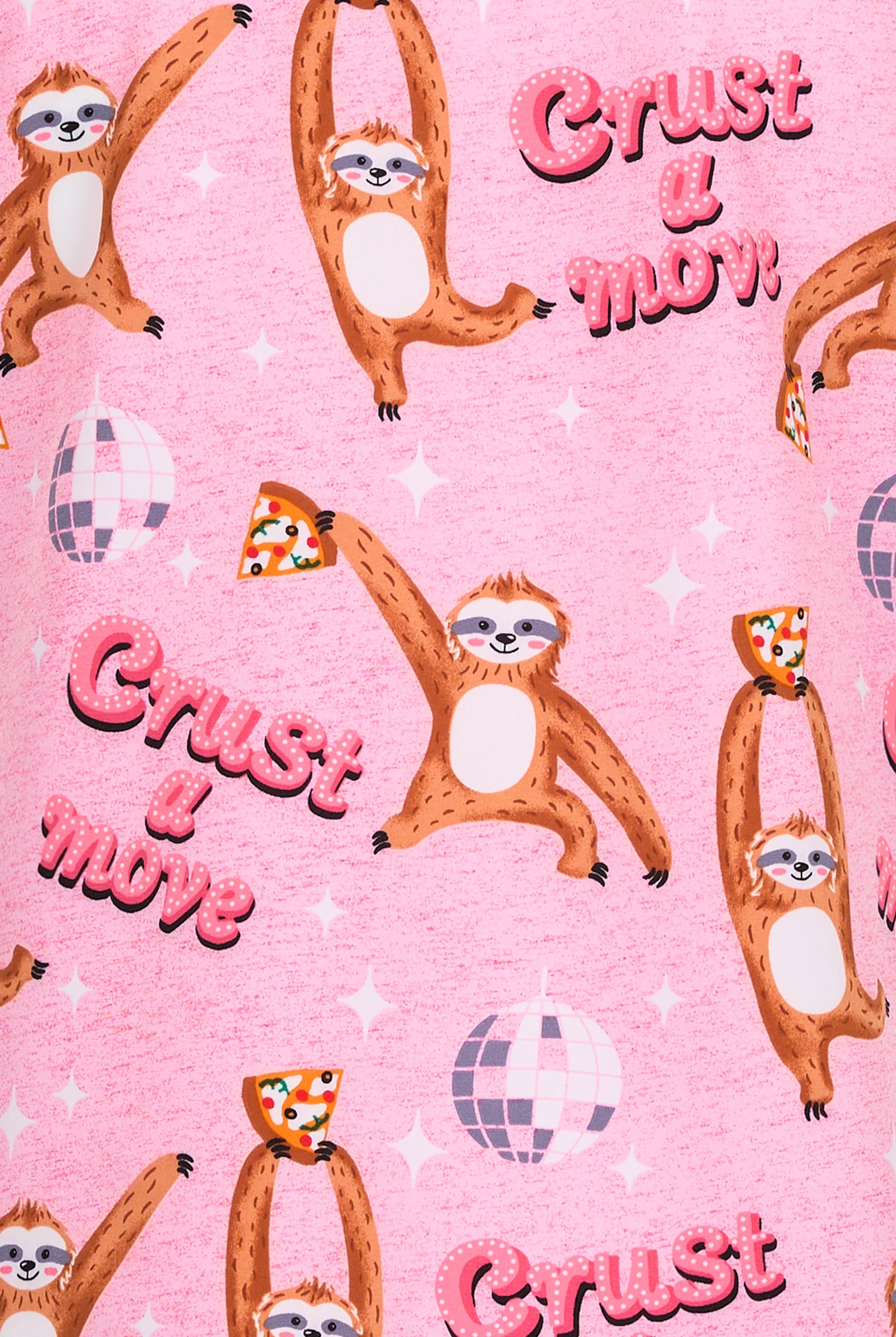 Cherokee Crust A Move Women's 2-Pocket STRETCH V-Neck Print Scrub Top