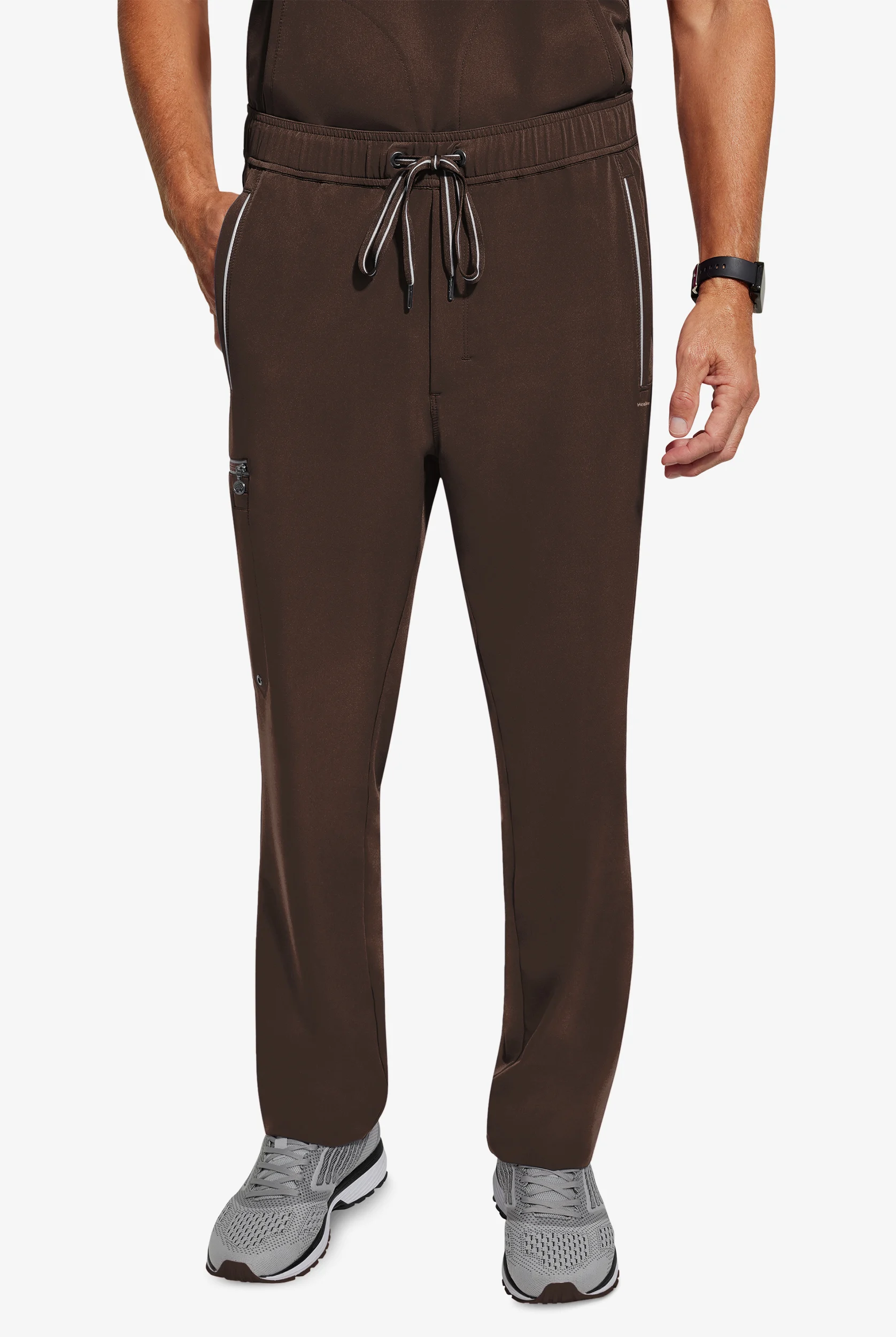 Healing Hands 360 Noah Men's 7-Pocket STRETCH Elastic Waistband Drawstring Pants