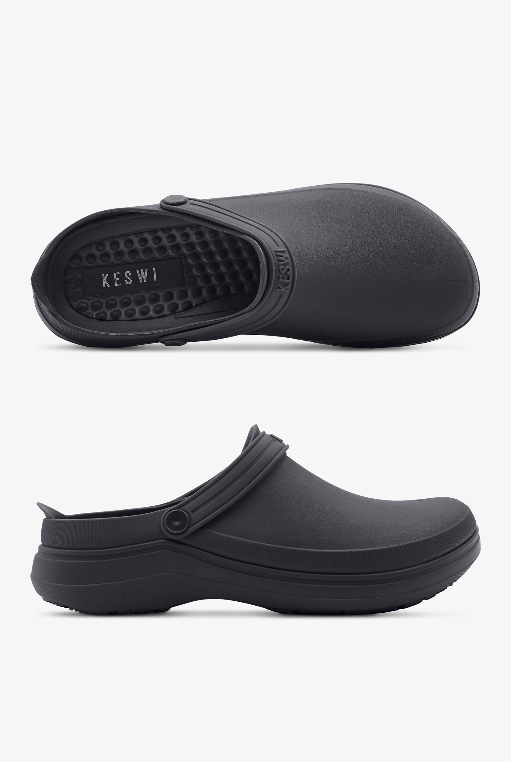 KESWI Women's Extra Comfort Classic Backless Clog