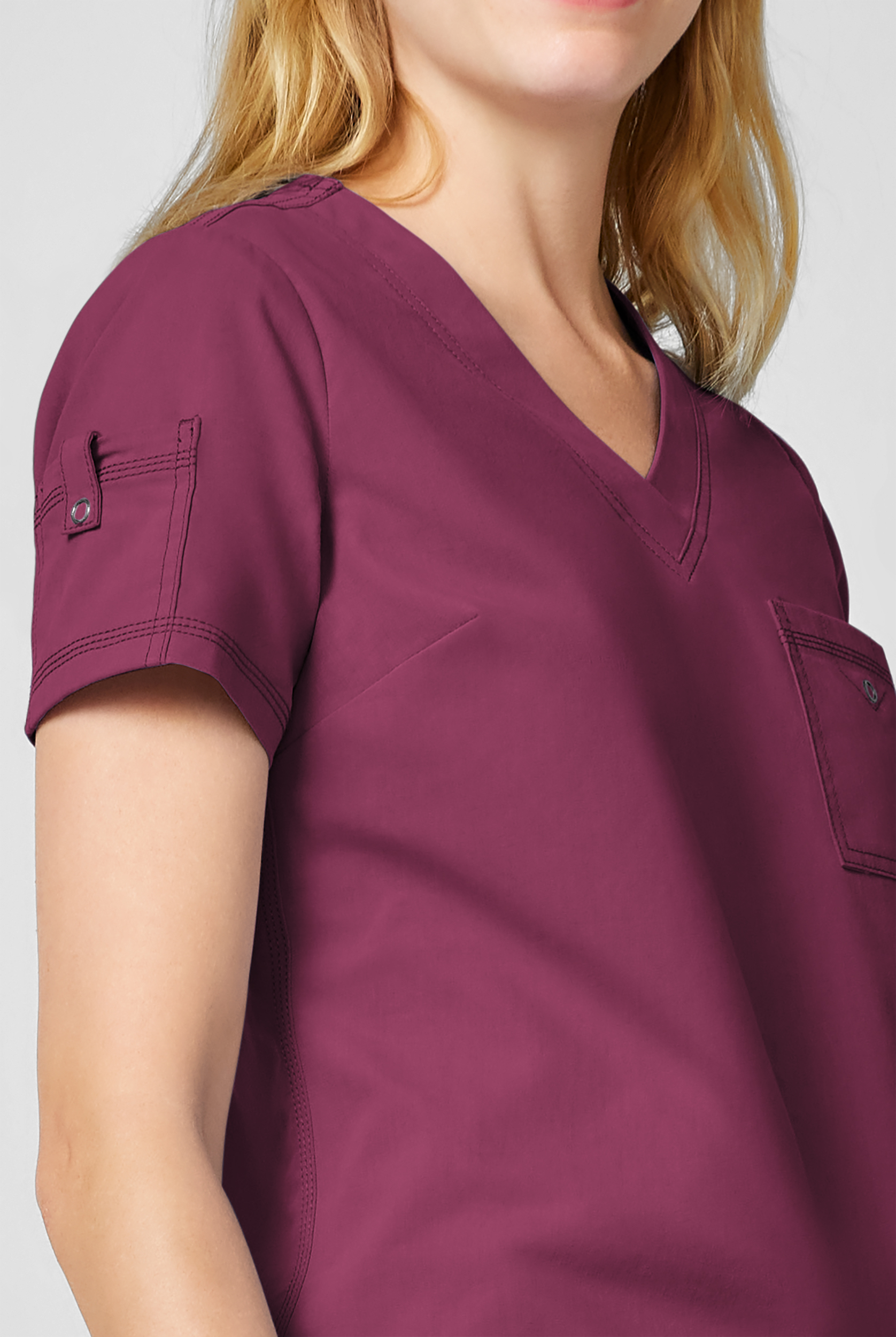 Dickies Forge Women's 2-Pocket Tuck-In V-Neck Scrub Top