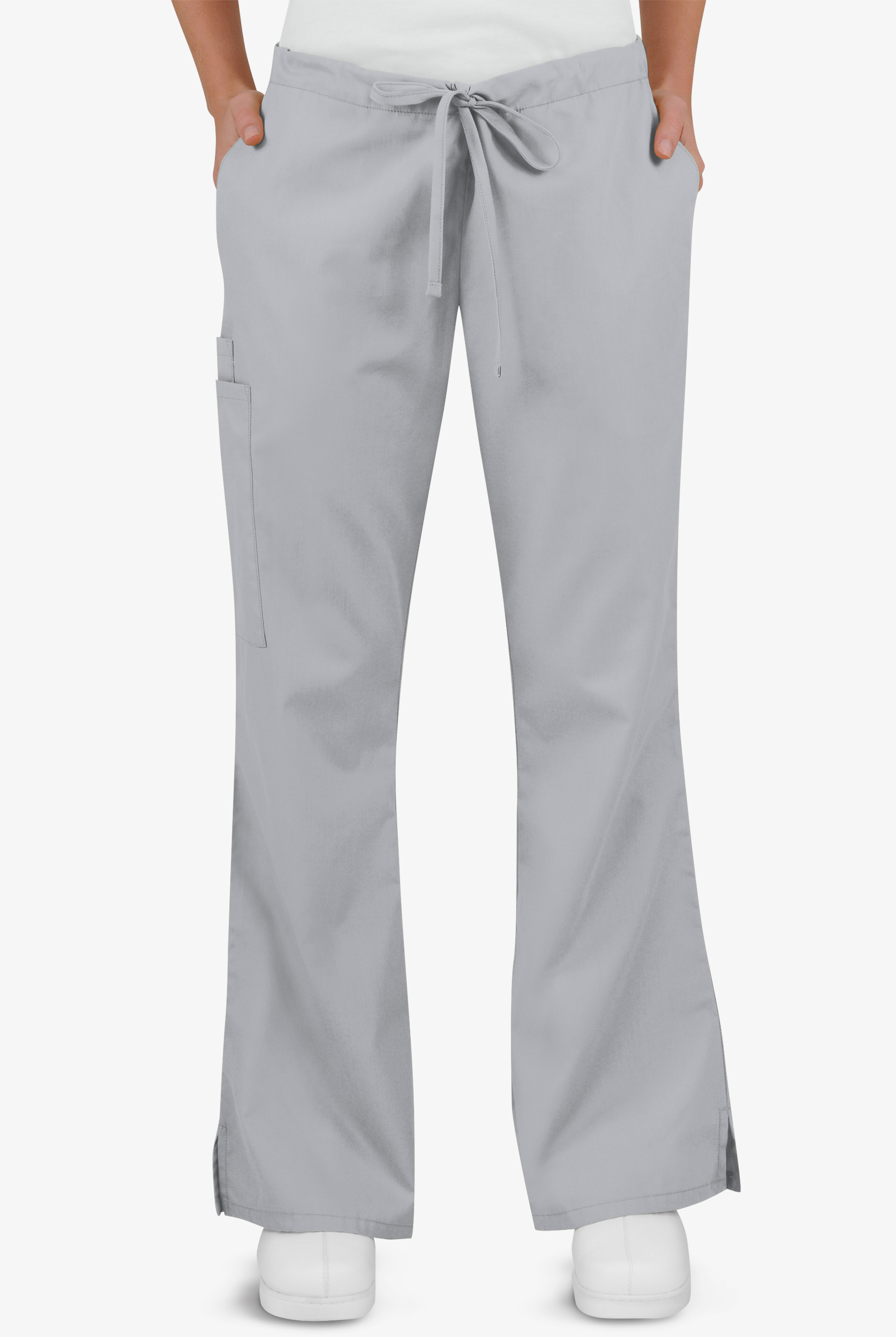 Butter-Soft Core Women's 4-Pocket Elastic Waist Back Drawstring Scrub Pants - Tall