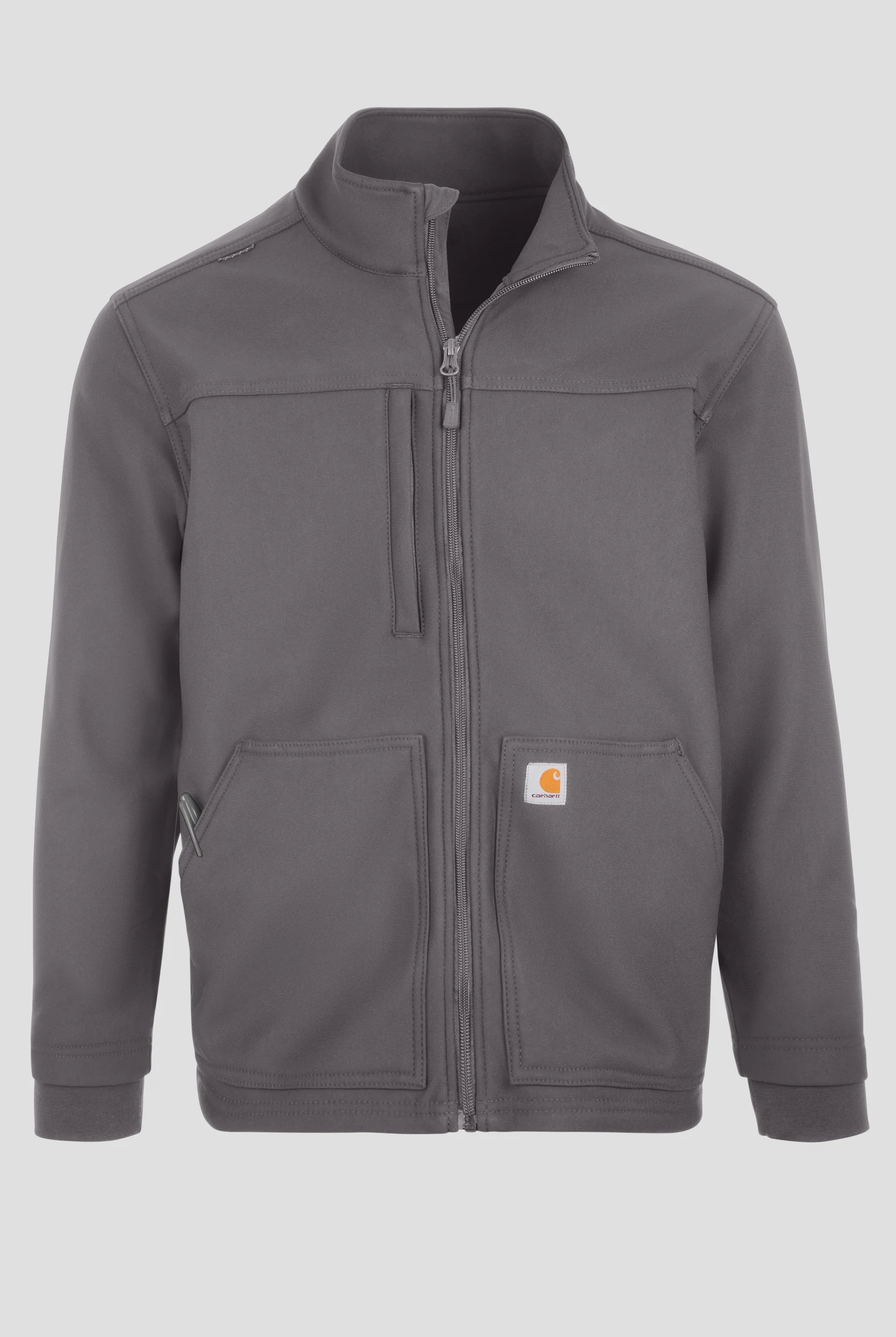 Carhartt Force Rugged Flex Men's 3-Pocket Bonded Fleece Scrub Jacket