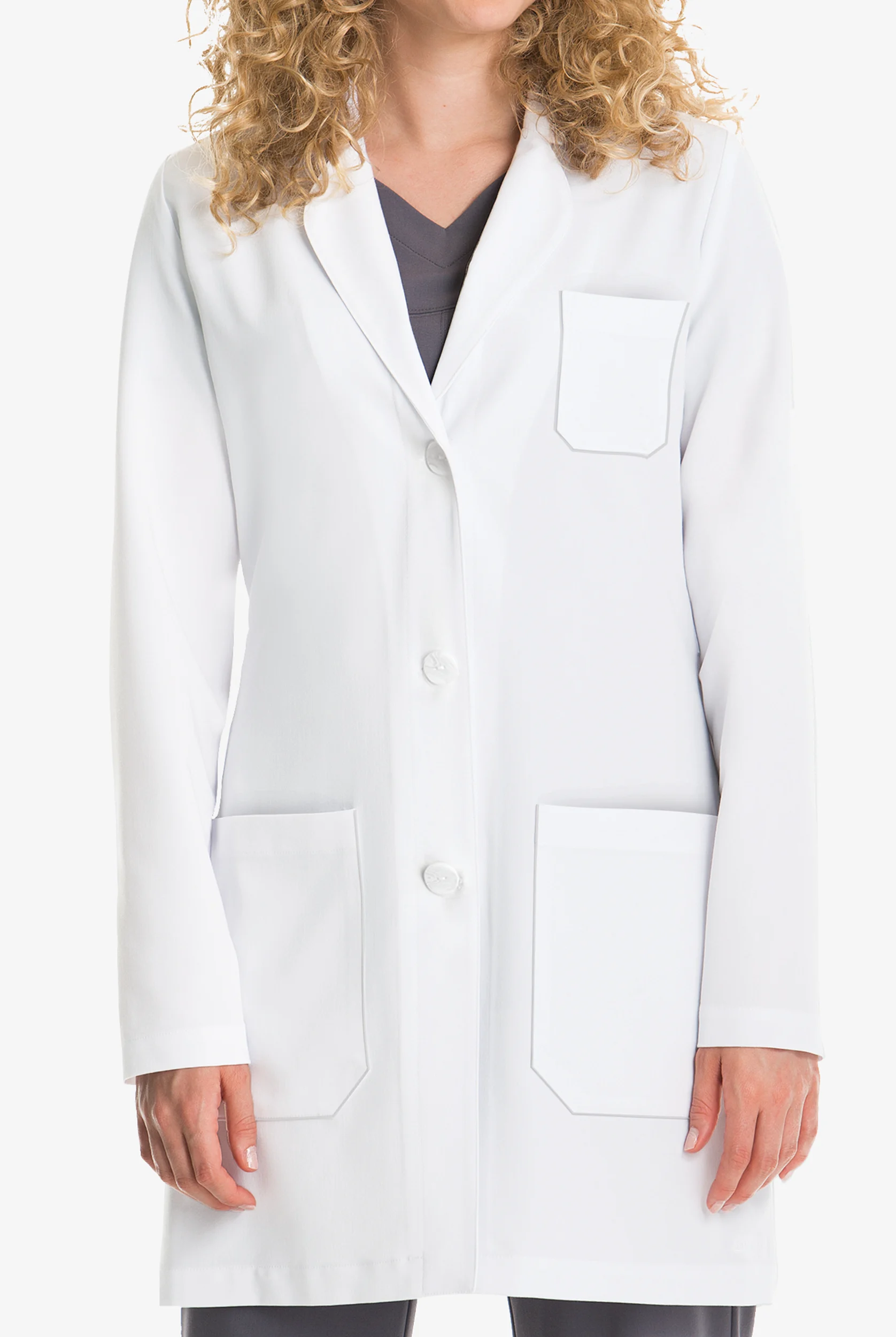Grey's Anatomy by Barco Signature Brooke  Women's 32" 3-Pocket STRETCH Lab Coat