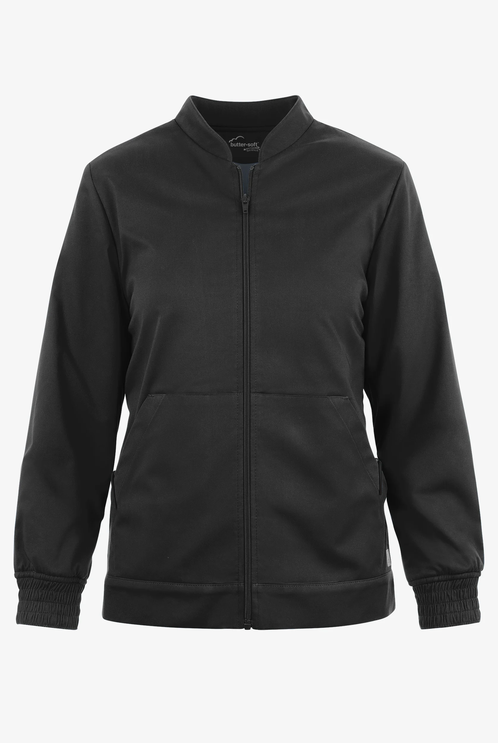 Butter-Soft STRETCH Unisex 4-Pocket Fleece Lined Scrub Jacket