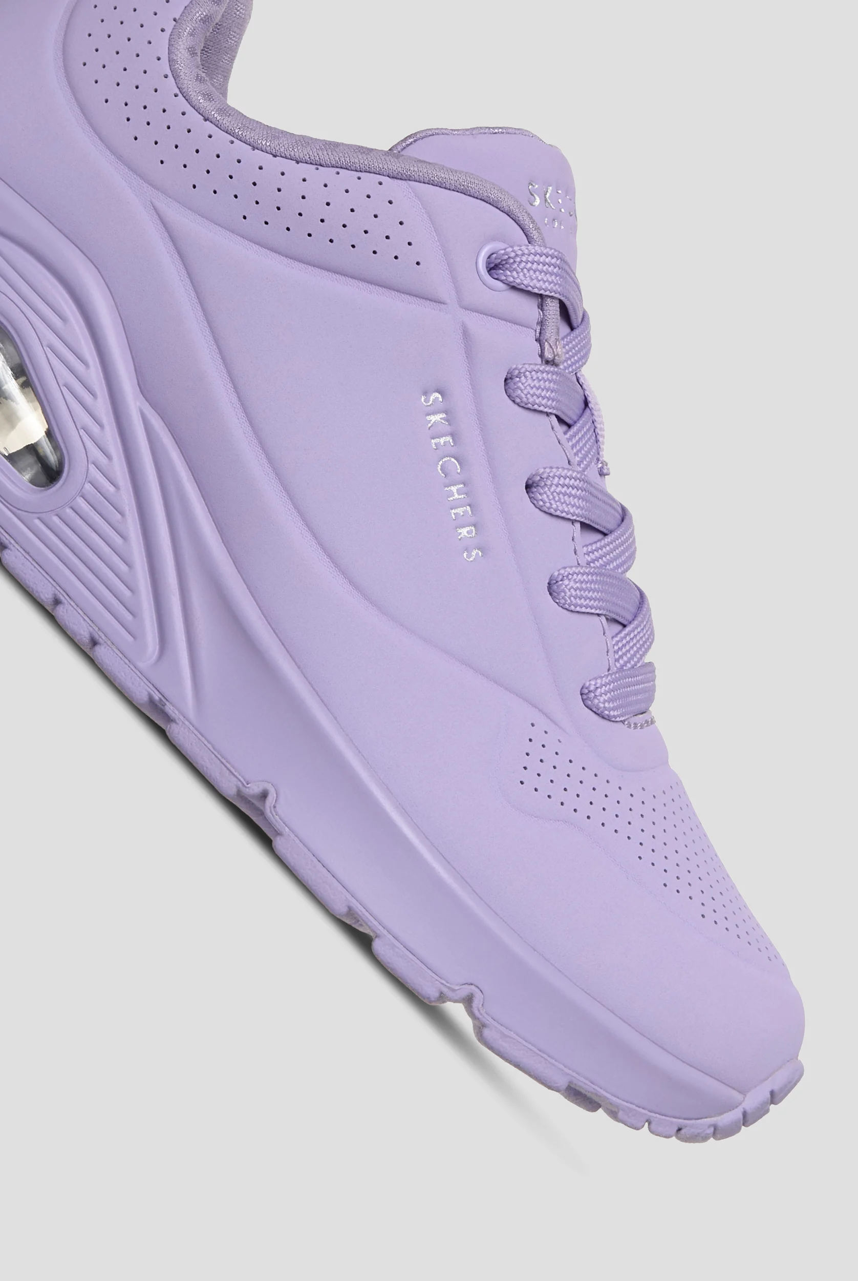 Skechers Street UNO - Stand On Air Purple/Lavender Athletic Lace Up Shoes