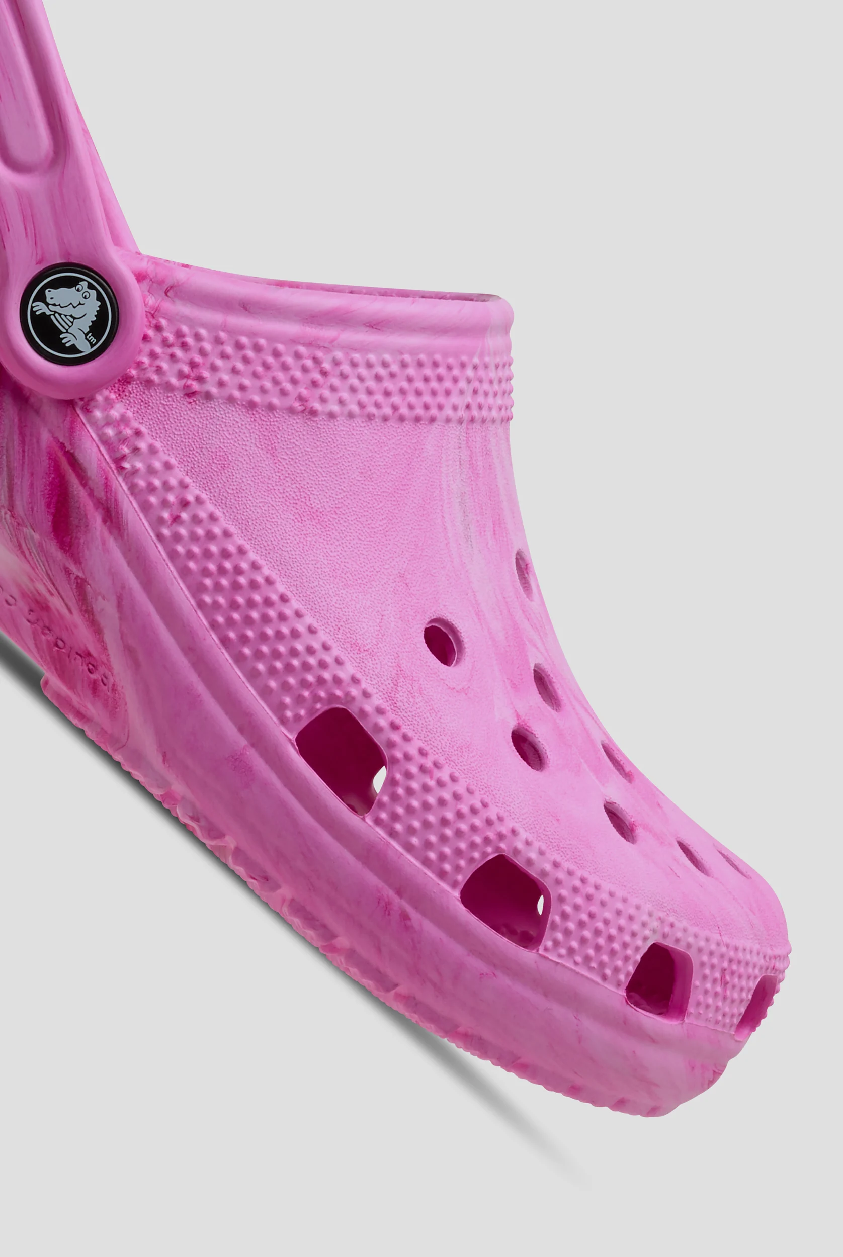 Crocs™ Womens Classic Pink Watercolor Marbled Clog