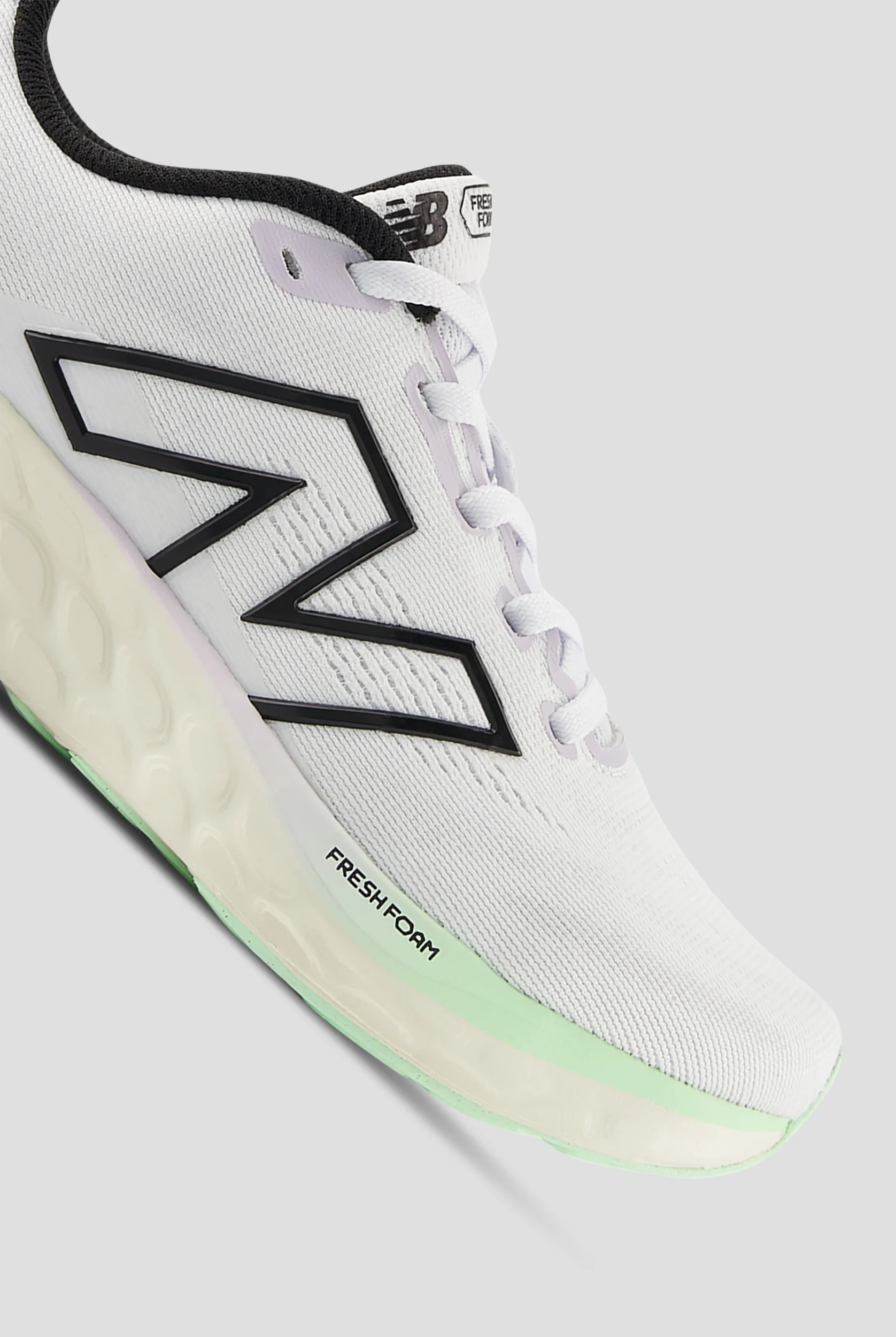 Zapatillas deportivas New Balance Fresh Foam 680 White/Grey con cordones para mujer