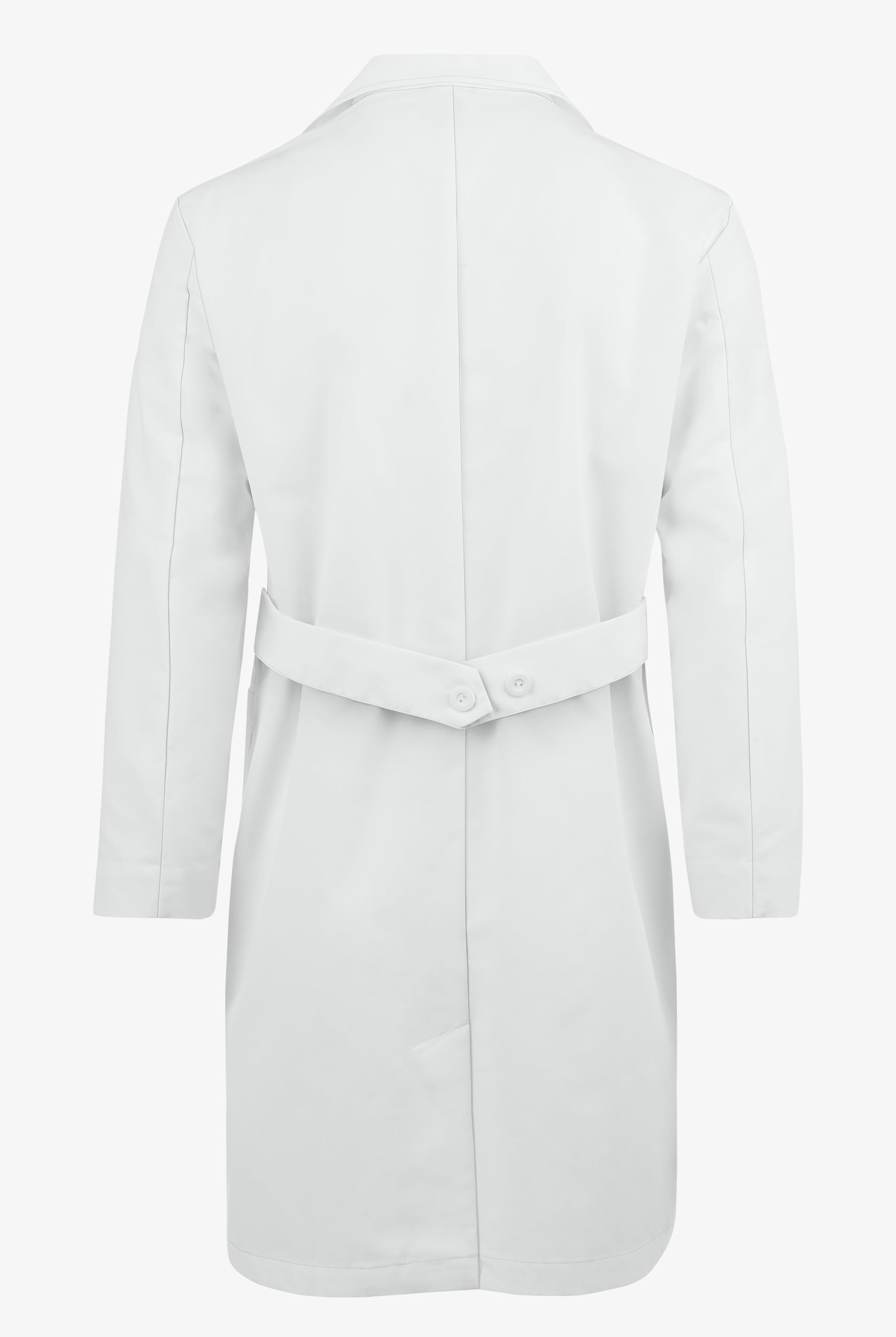 Bata de laboratorio White Swan Meta con 5 bolsillos para hombre